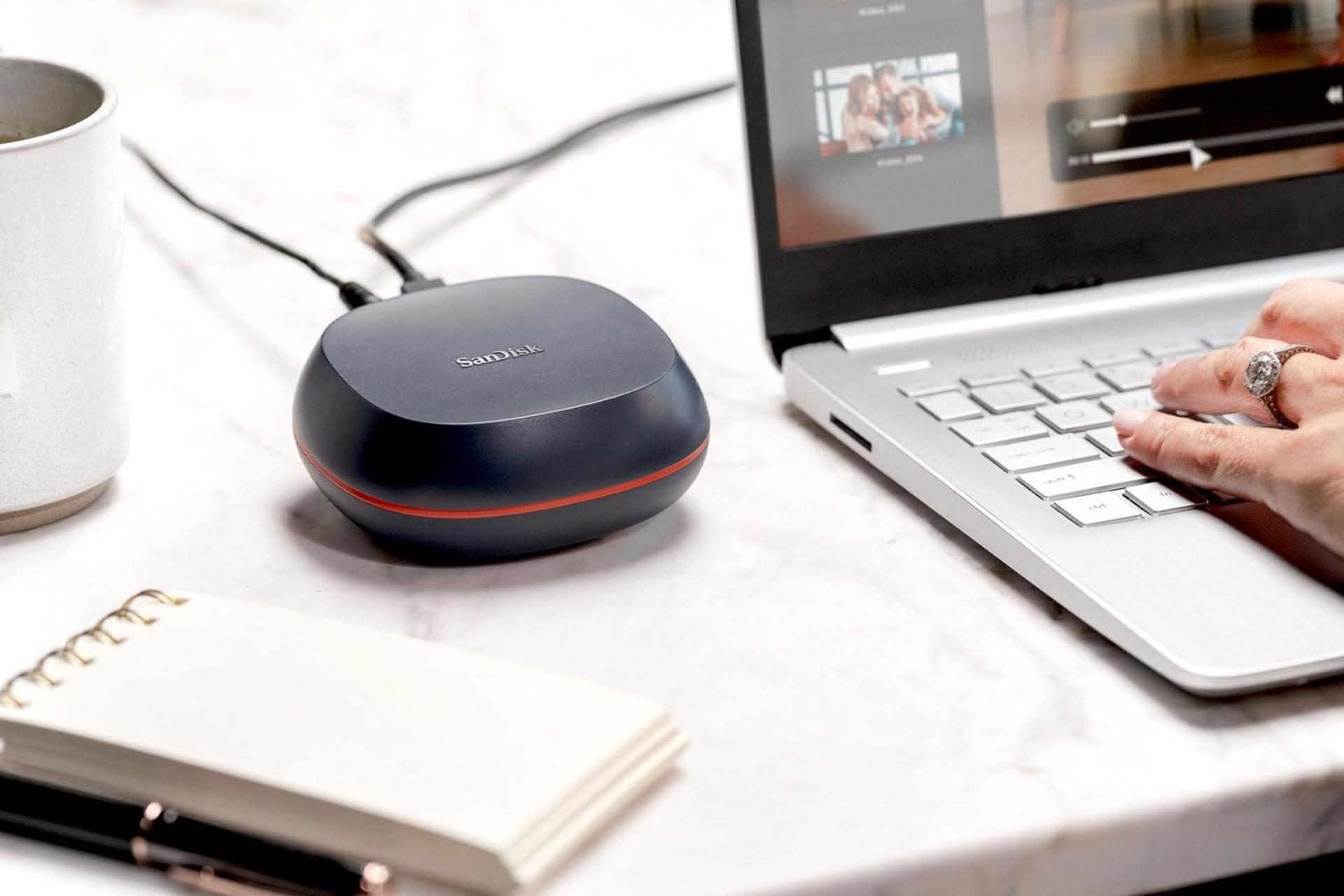 کاربری اس اس دی سن دیسک SanDisk Desk Drive USB 3.2 Gen 2
