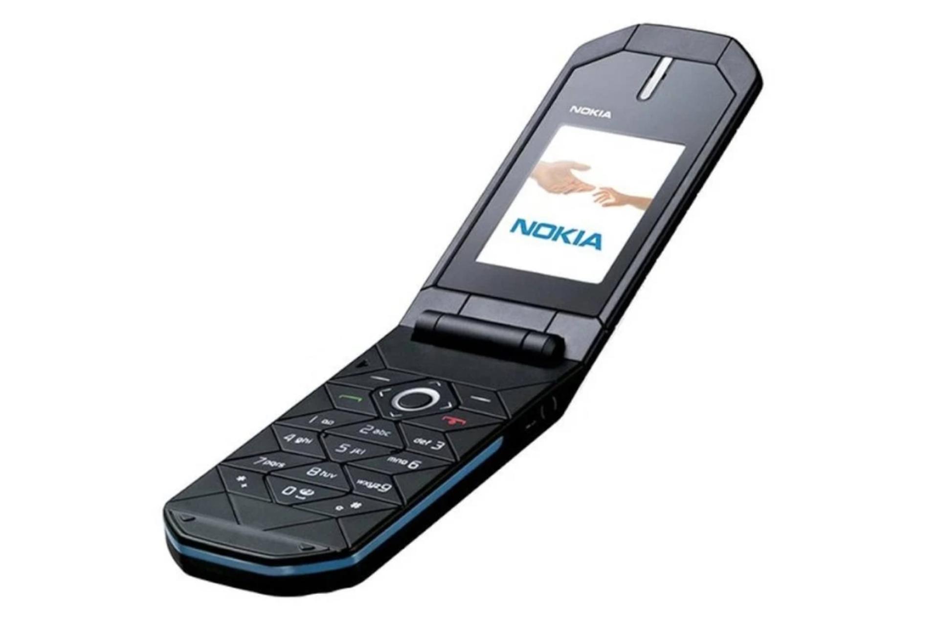 گوشی موبایل نوکیا 7070 پریزم / Nokia 7070 Prism از نمای روبرو