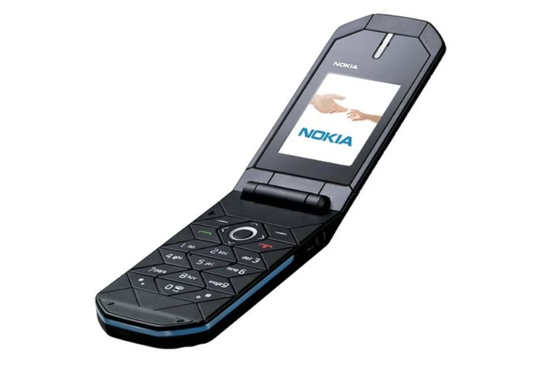 گوشی موبایل نوکیا 7070 پریزم / Nokia 7070 Prism از نمای روبرو