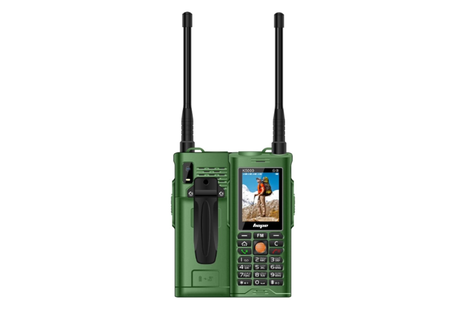 گوشی موبایل هوپ hope K5000 سبز