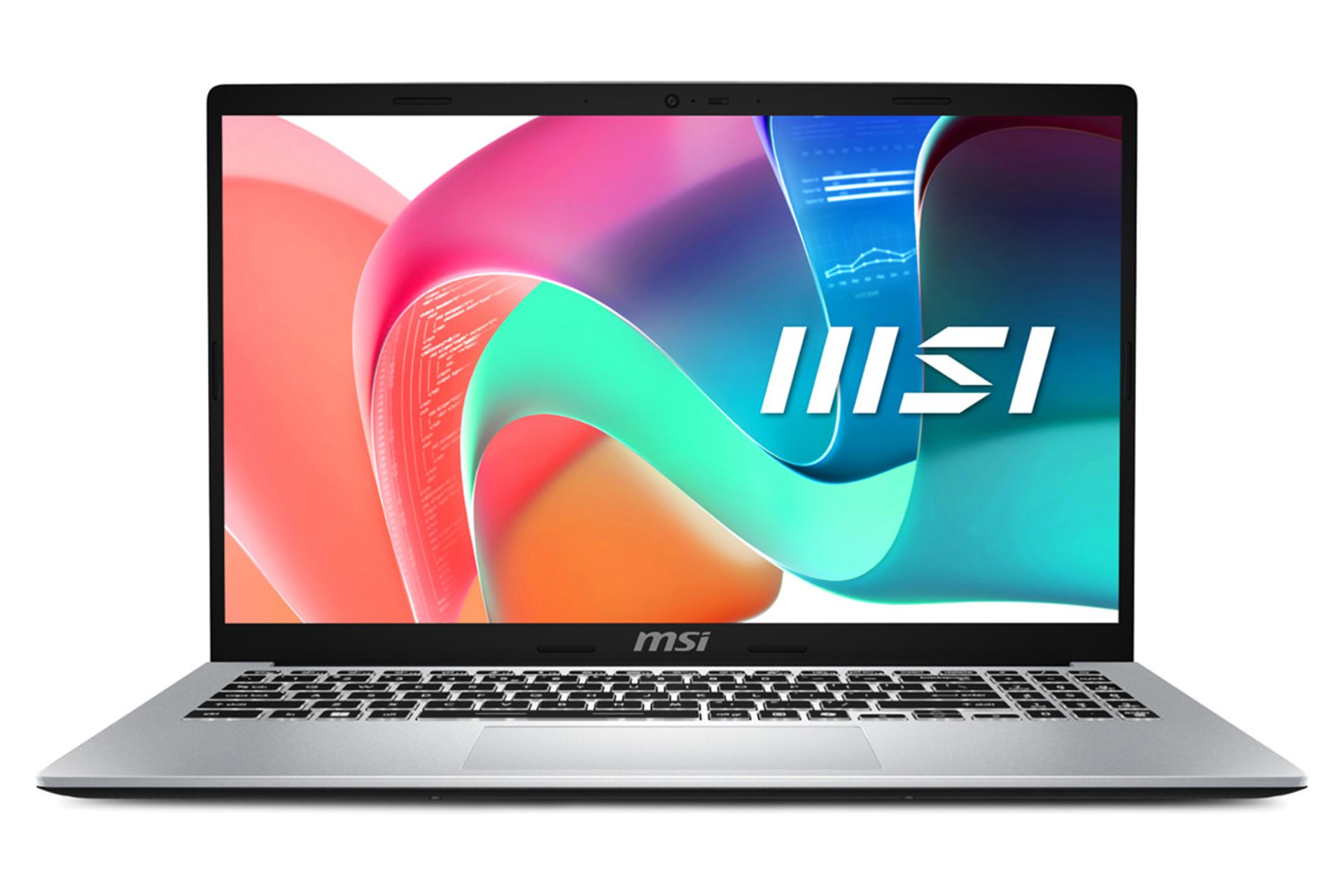 لپ تاپ ام اس آی MSI Modern 15 F1M نمای جلو
