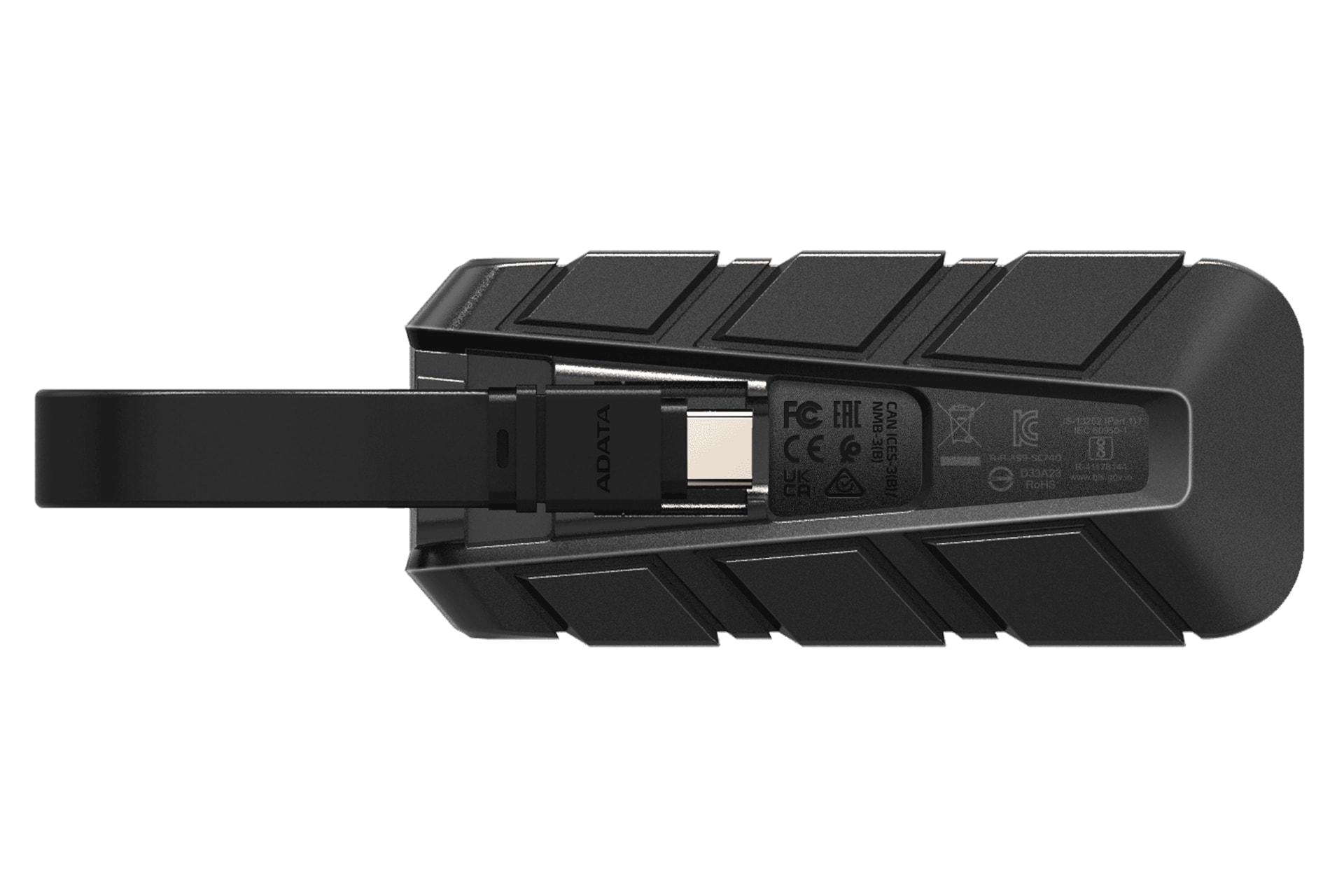 پشت اس اس دی ای دیتا ADATA SC740 USB 3.2 Gen 2