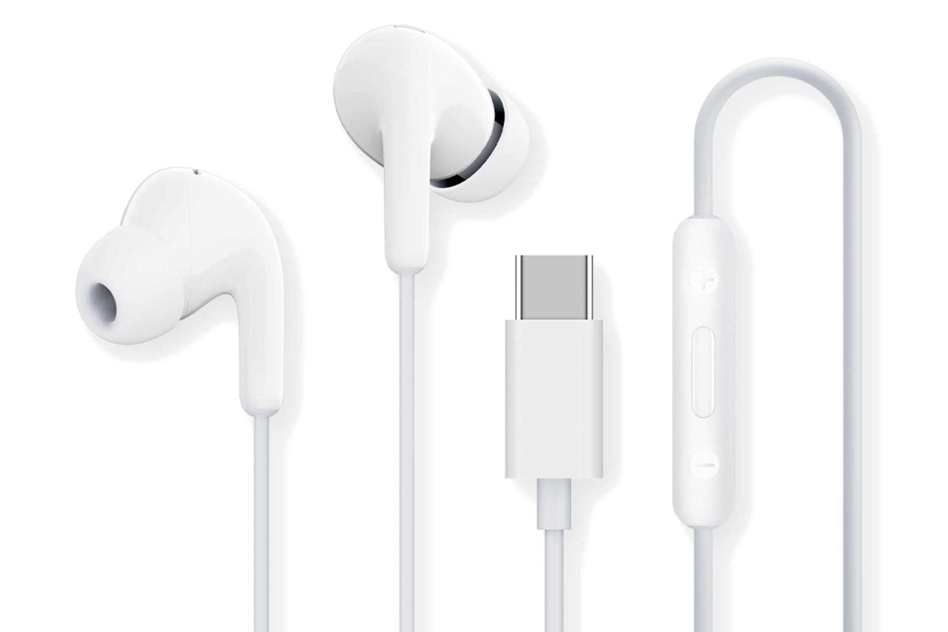 هدفون باسیم شیائومی Xiaomi Type-C Earphones سفید