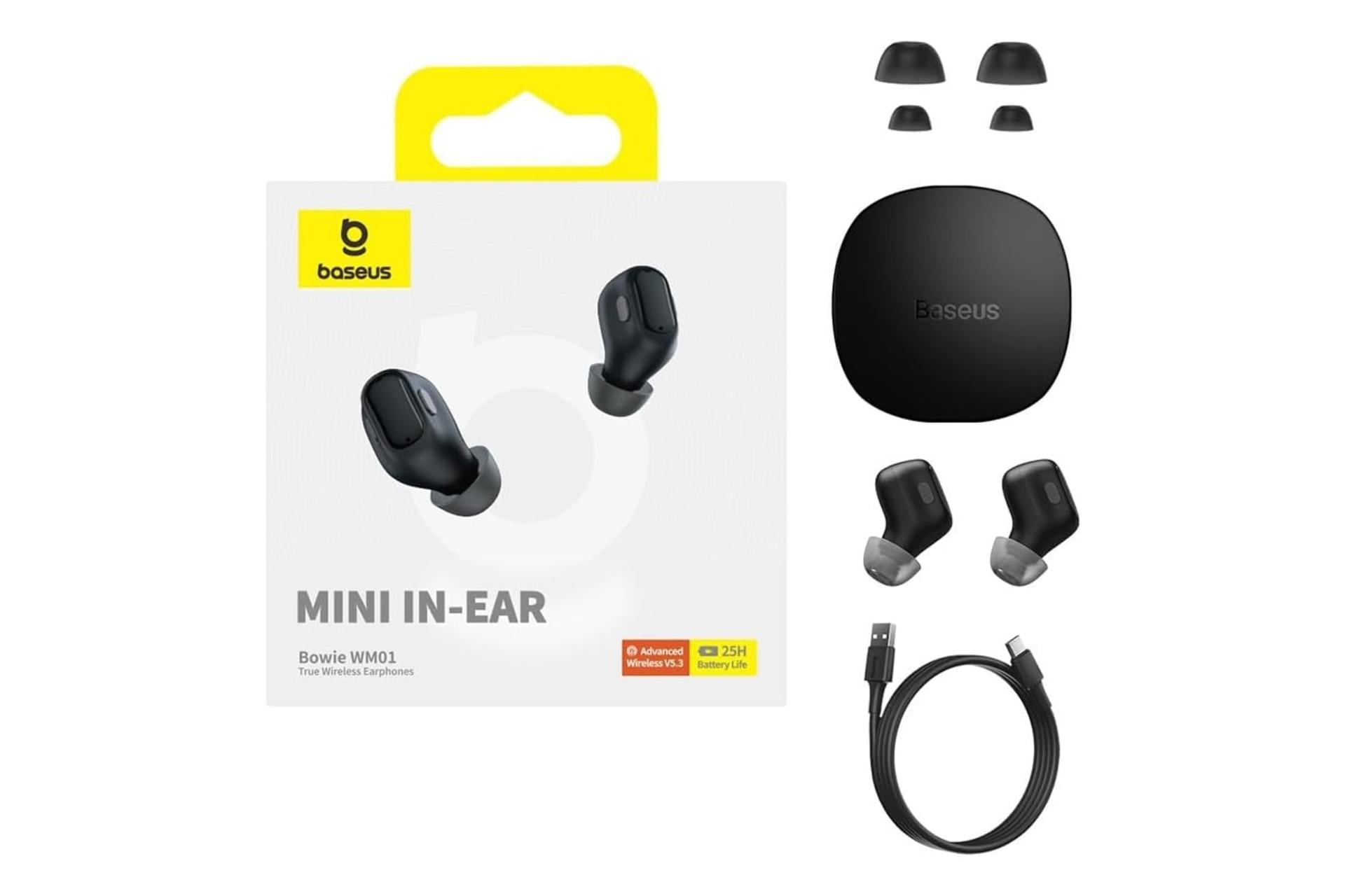 اقلام همراه ایرباد بی سیم باسئوس Baseus Bowie WM01