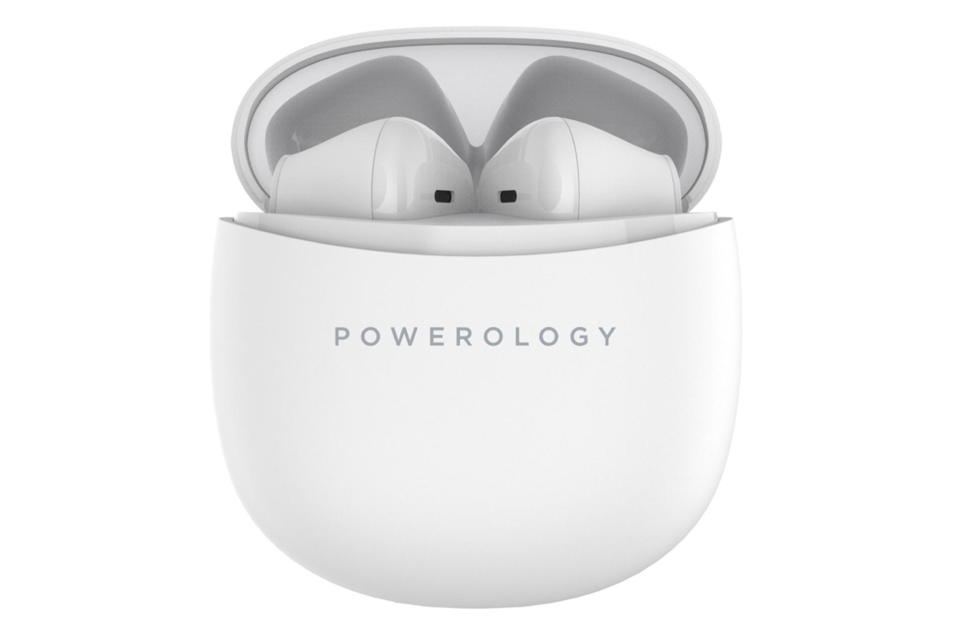 محفظه شارژ ایرباد بی سیم پاورولوجی Powerology Stereo Buds Plus PWLAU001