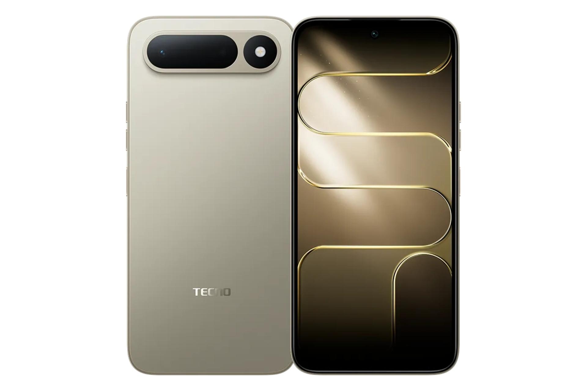 گوشی موبایل اسپارک 50 تکنو 5G طلایی / Tecno Spark 50 5G