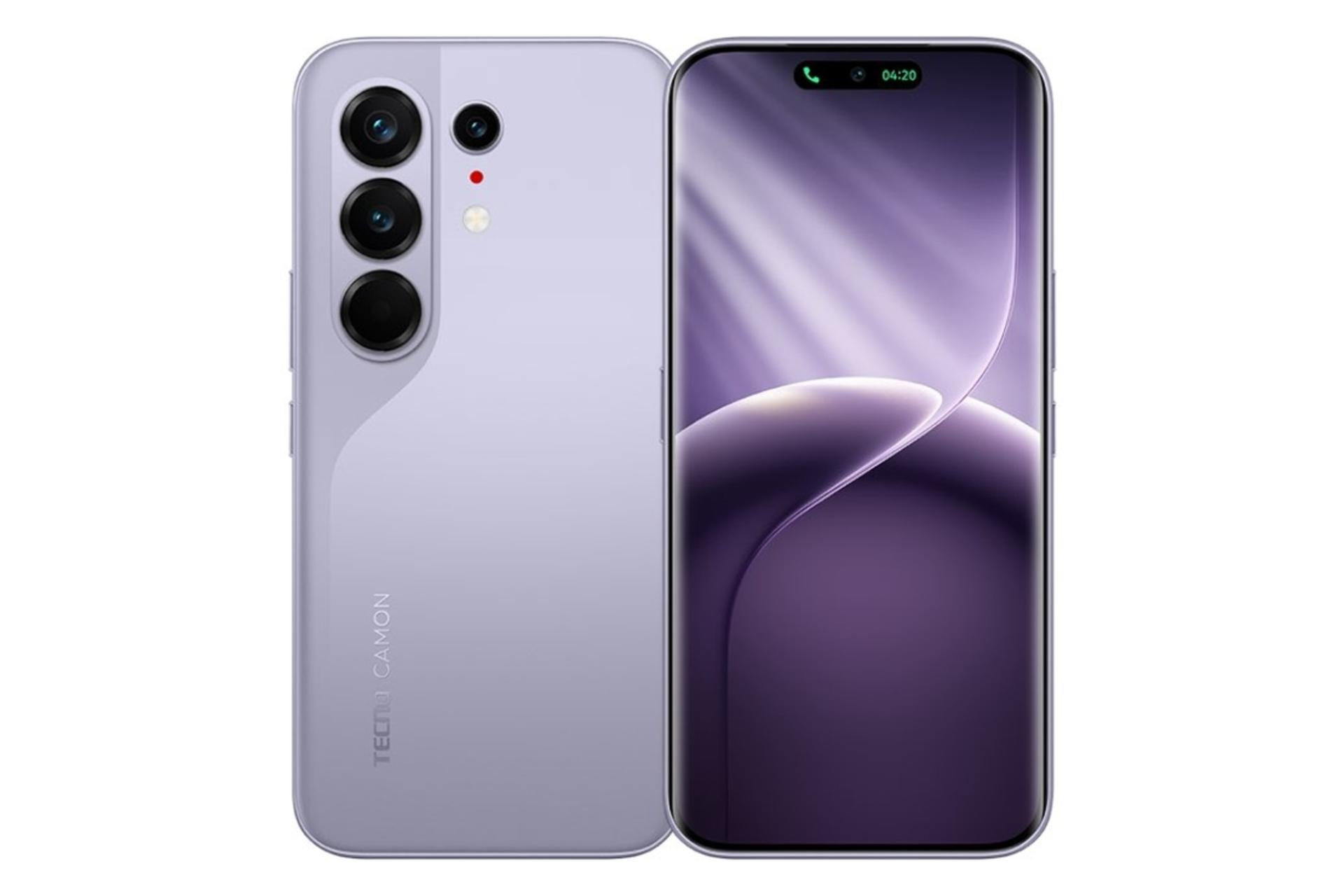 گوشی موبایل Camon 50 پرو تکنو 5G ارغوانی / Tecno Camon 50 Pro 5G