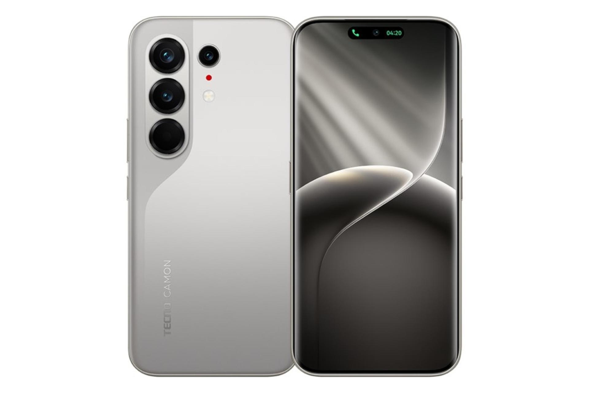 گوشی موبایل Camon 50 پرو تکنو 5G تیتانیوم / Tecno Camon 50 Pro 5G