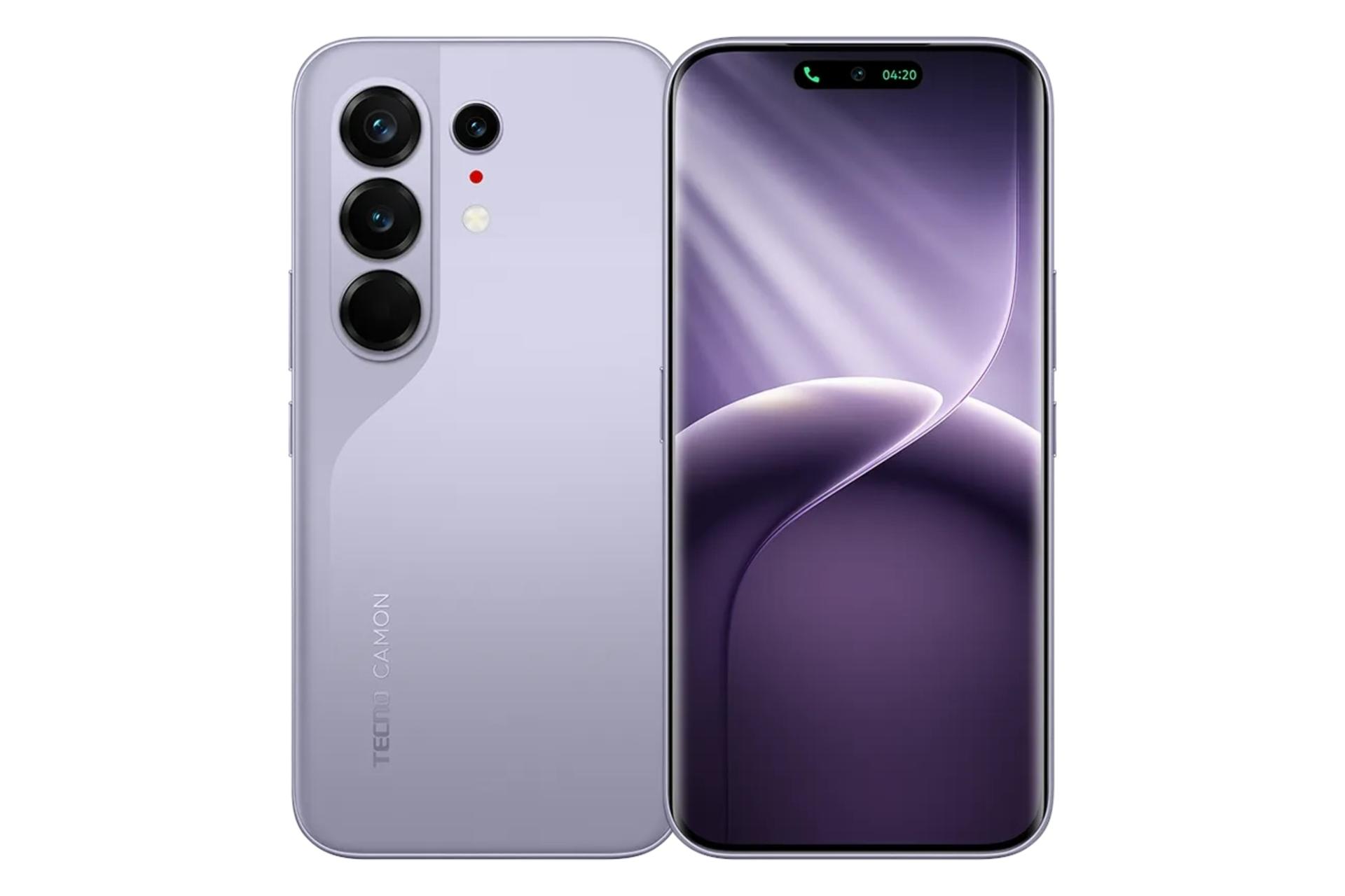 گوشی موبایل Camon 50 اولترا تکنو ارغوانی / Tecno Camon 50 Ultra