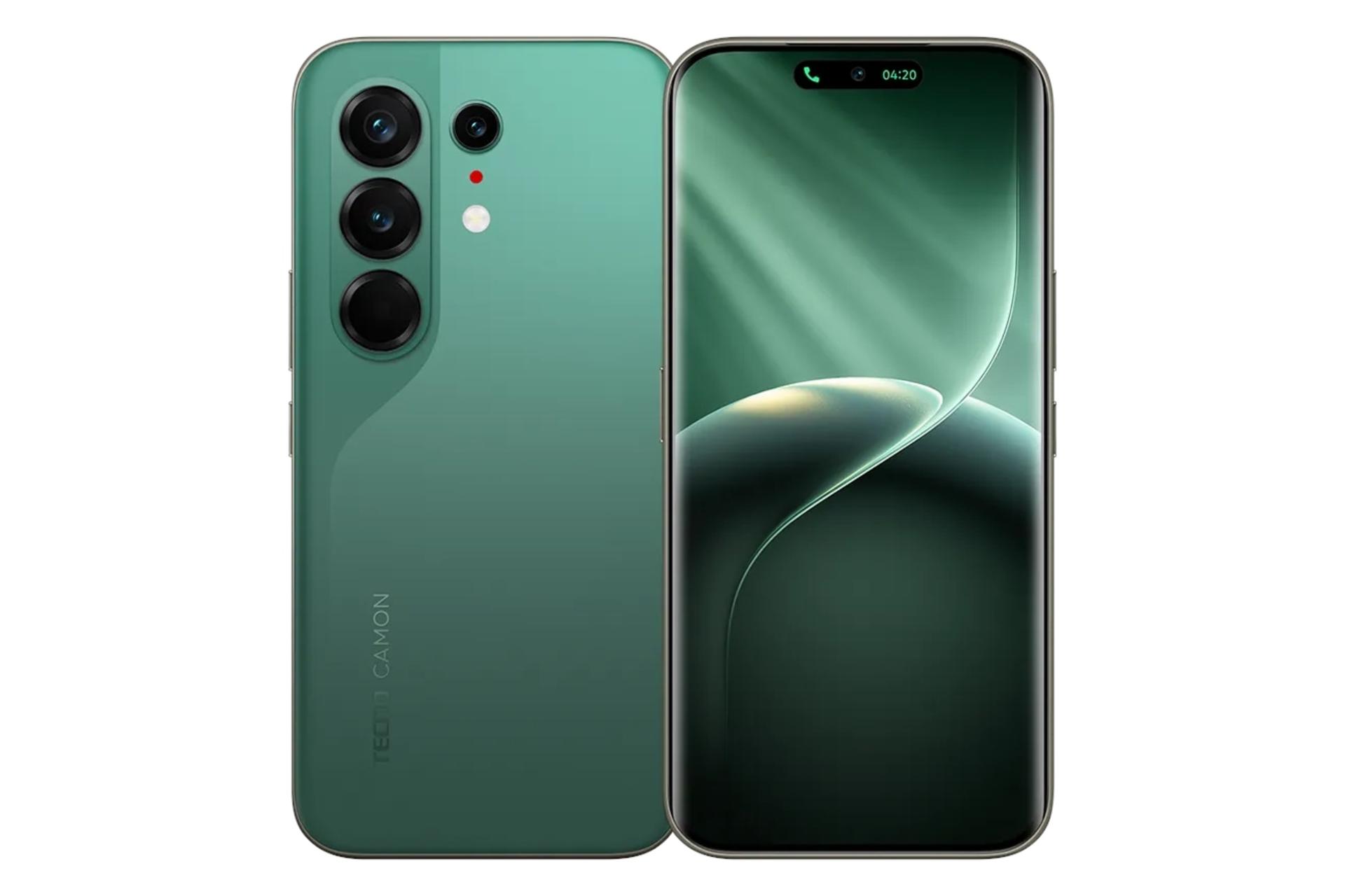 گوشی موبایل Camon 50 اولترا تکنو سبز / Tecno Camon 50 Ultra