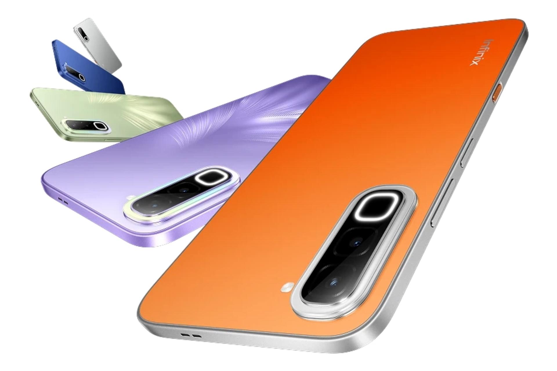 پنل پشت گوشی موبایل اینفینیکس Infinix Hot 70 در رنگ های مختلف