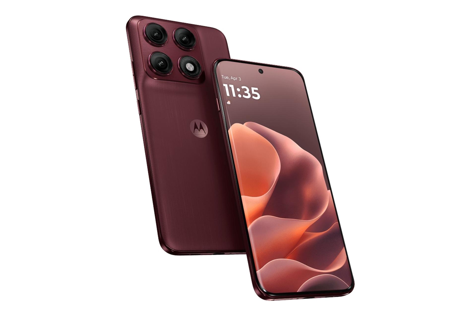 گوشی موبایل موتورولا اج 70 پرو پلاس قرمز / Motorola Edge 70 Pro Plus