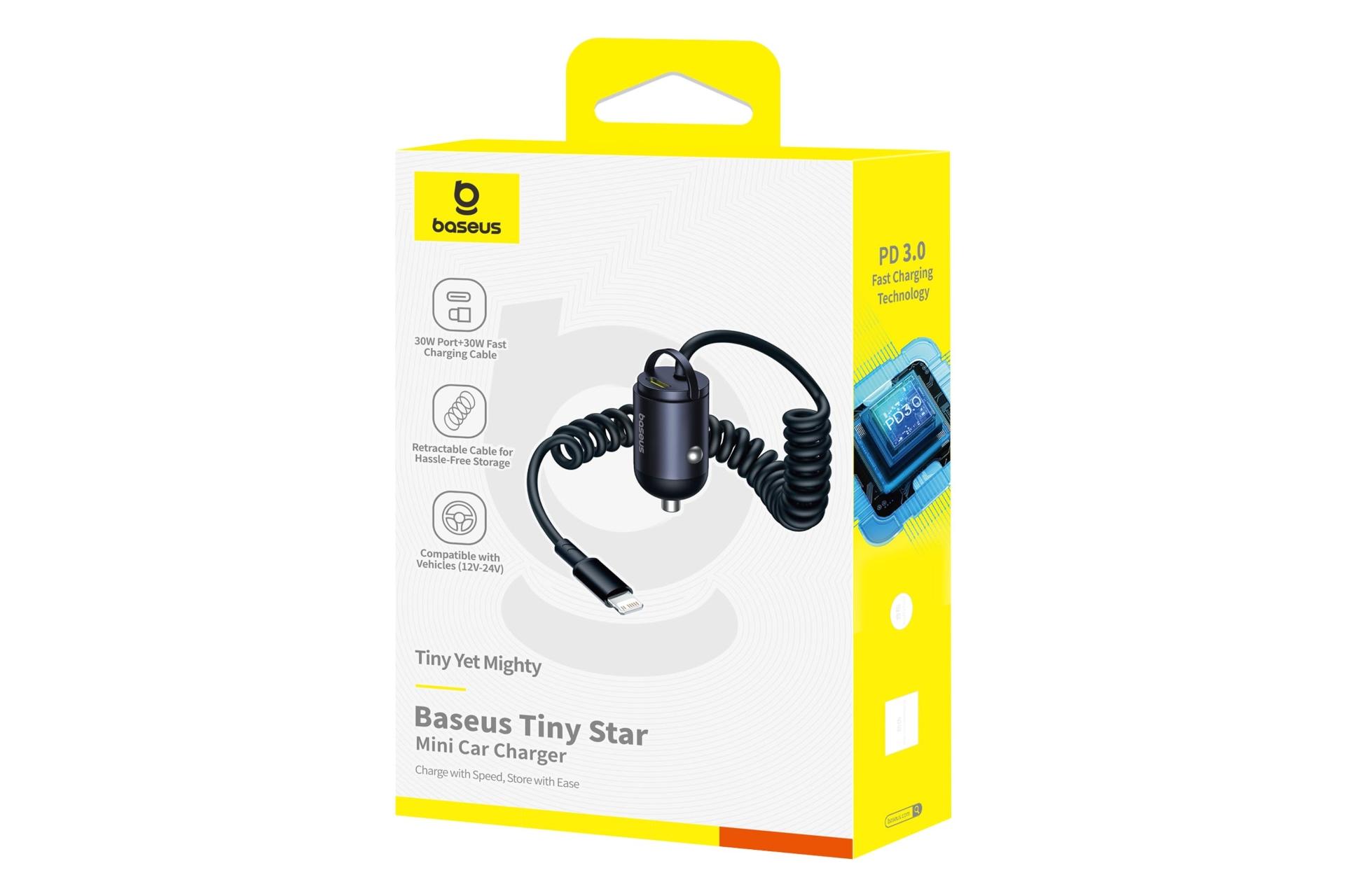جعبه شارژر باسئوس Baseus Tiny Star C00035001121-01