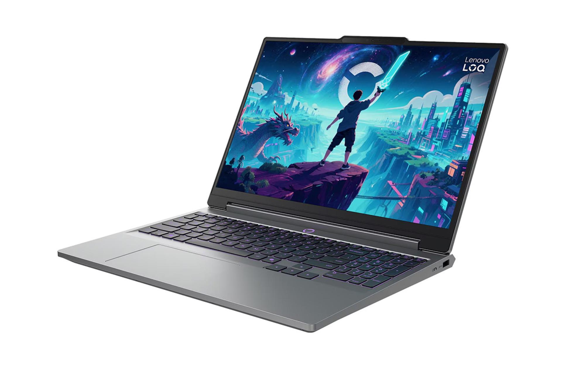 لپ تاپ لنوو Lenovo LOQ 15IPH11 نمای جلو و راست