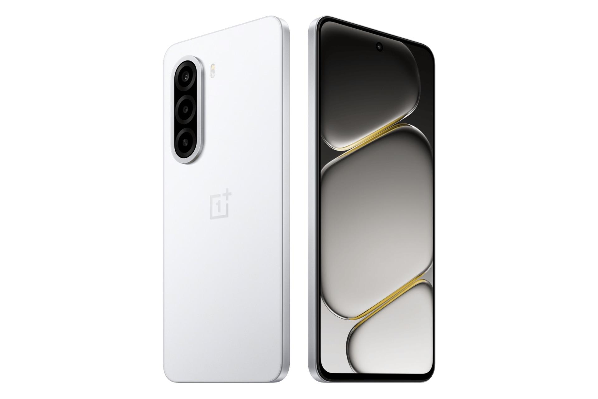 پنل جلو و پشت گوشی موبایل وان پلاس توربو 6X سفید / OnePlus Turbo 6X