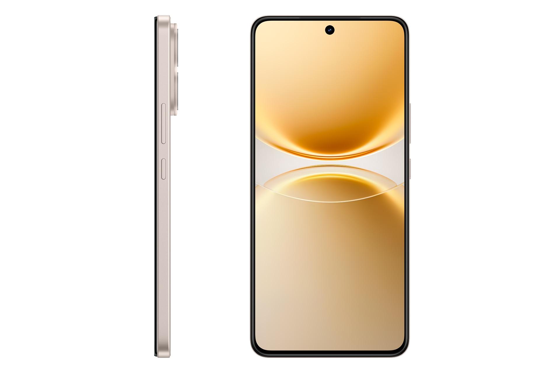 پنل جلو و فریم گوشی موبایل وان V70 لایت ویوو 5G طلایی / vivo V70 Lite 5G