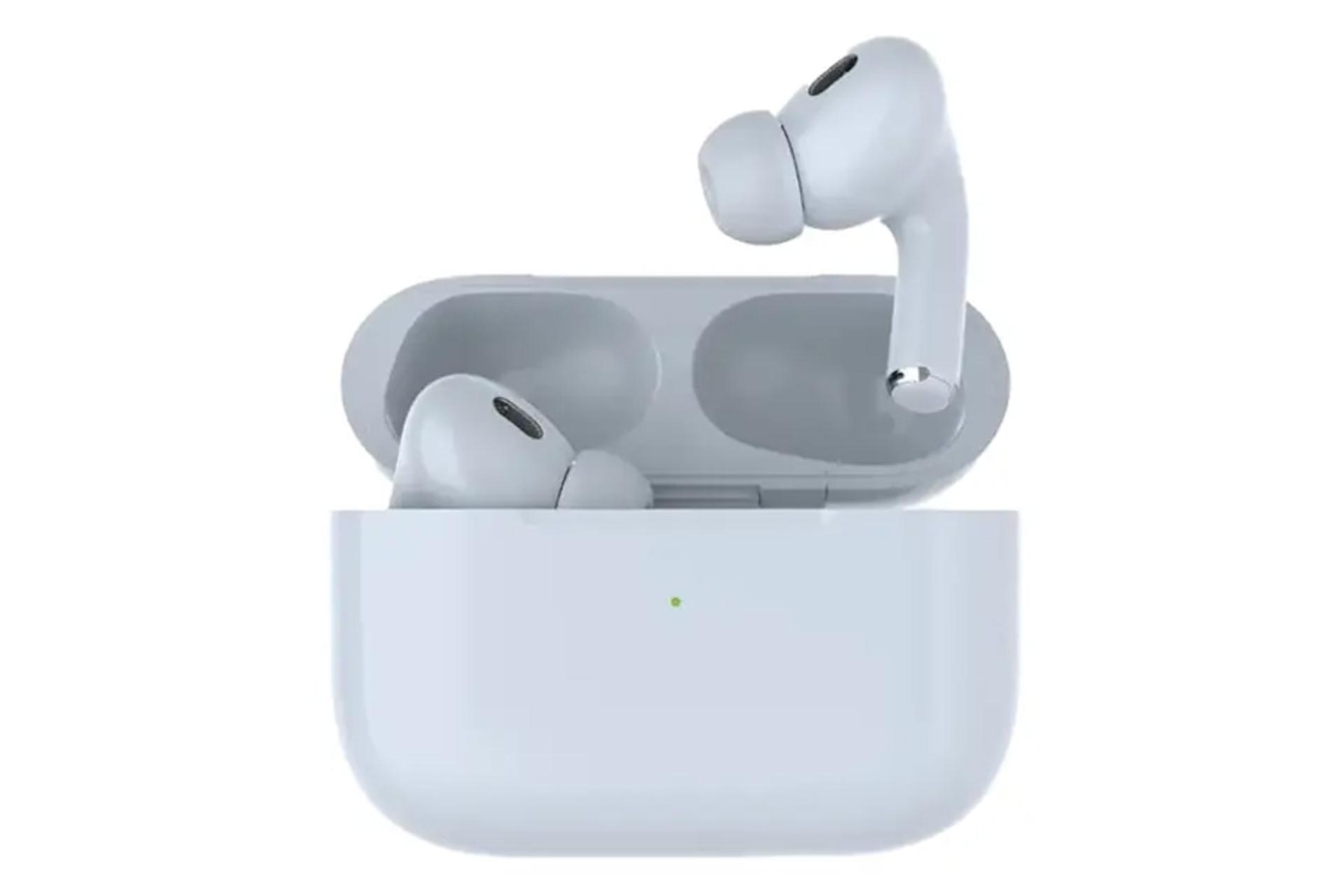 ایرباد بی سیم گرین لاین Green Lion D2 Earbuds Pro 2 تیتانیوم