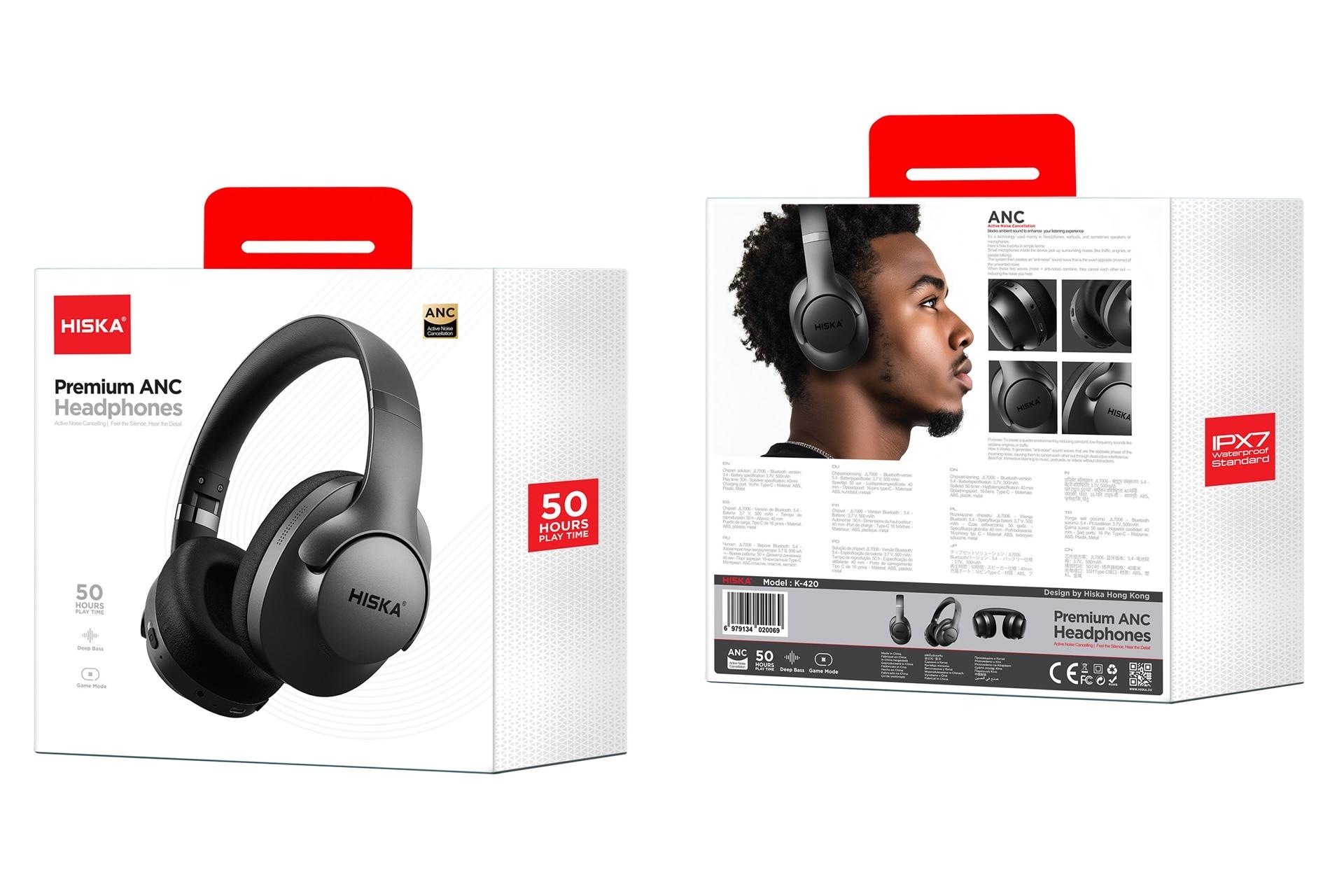 جعبه هدفون هیسکا HISKA K-420