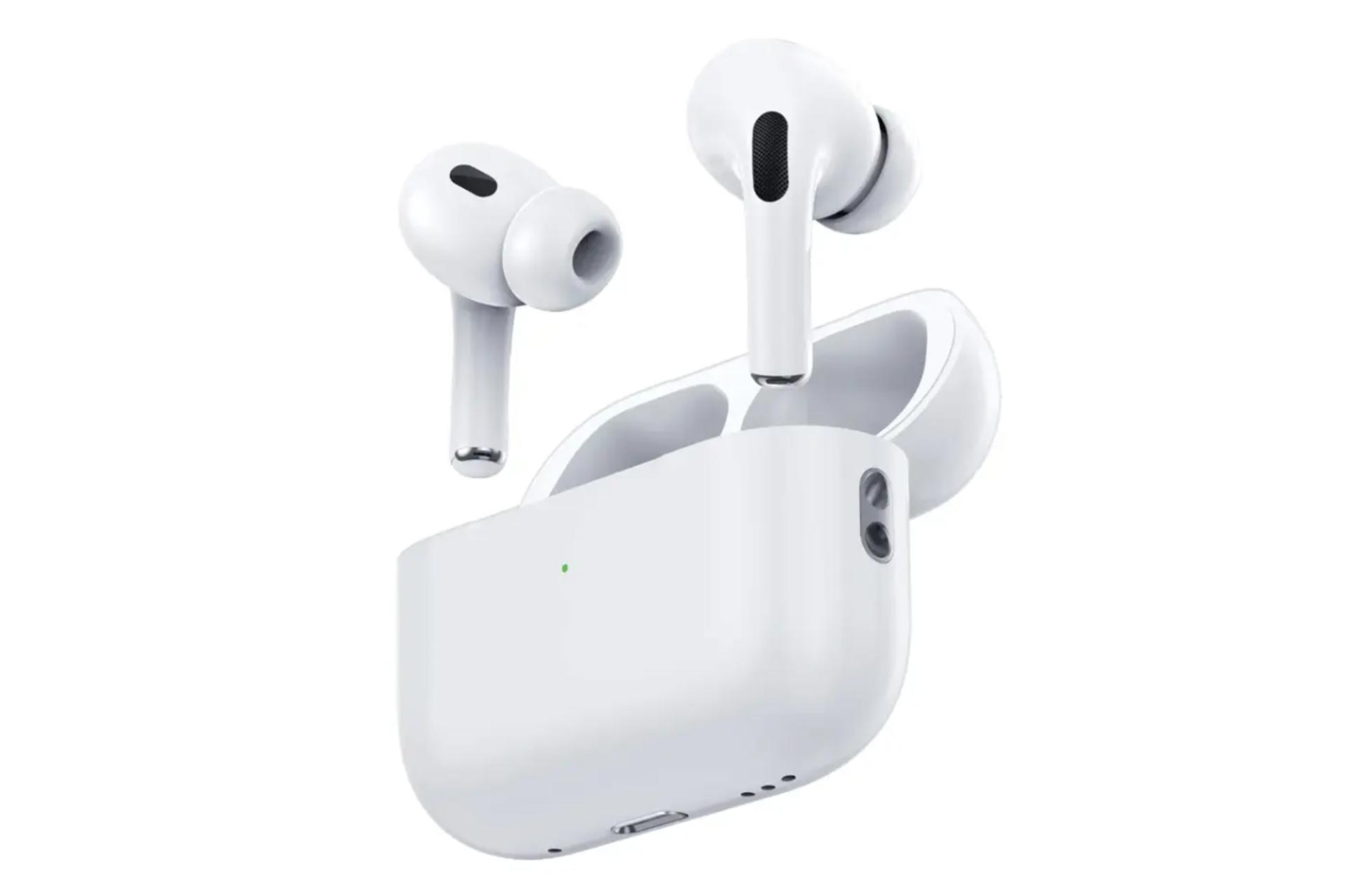 ایرباد بی سیم پرودو Porodo Blue Deep Bass Wireless Earbuds Pro 2 سفید