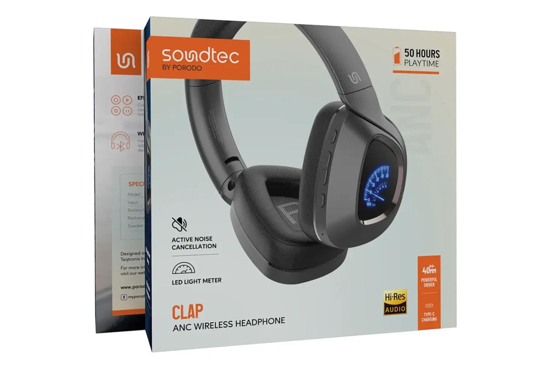 جعبه هدفون پرودو Porodo Soundtec Clap