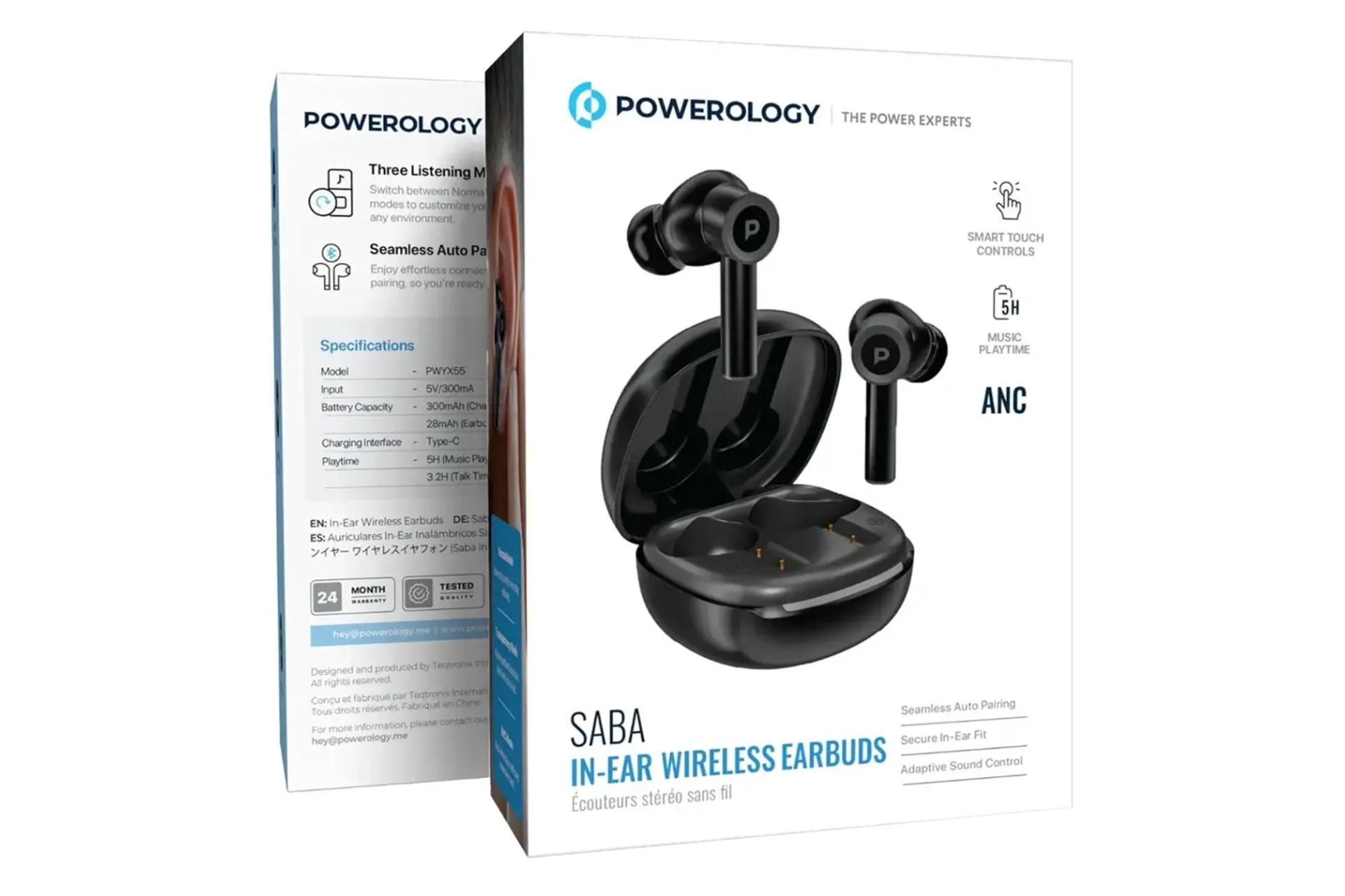 جعبه ایرباد بی سیم پاورولوجی Powerology Saba