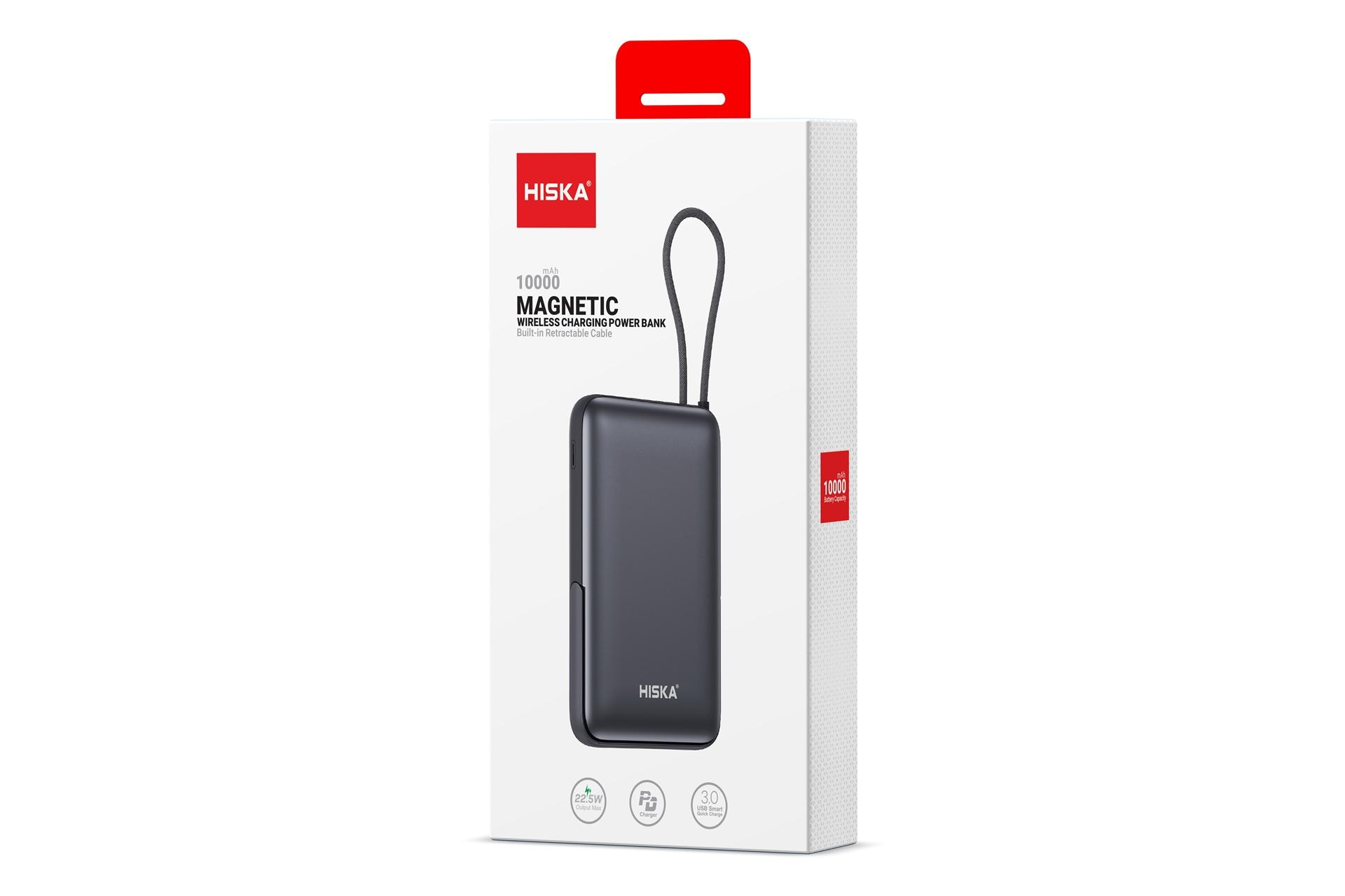 جعبه پاور بانک هیسکا HISKA HP-133PD 10000mAh