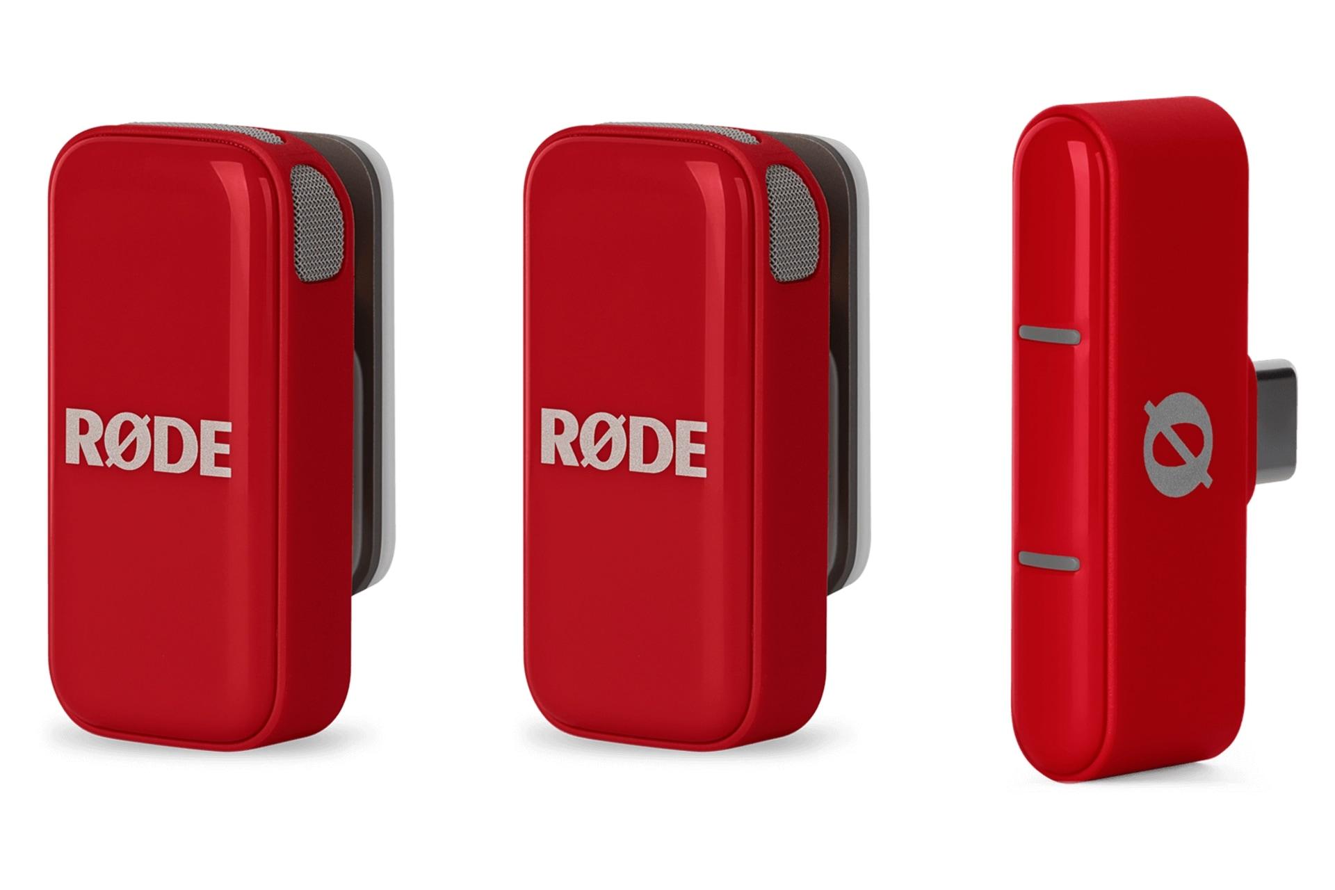میکروفون رود Rode Wireless Micro USB-C قرمز