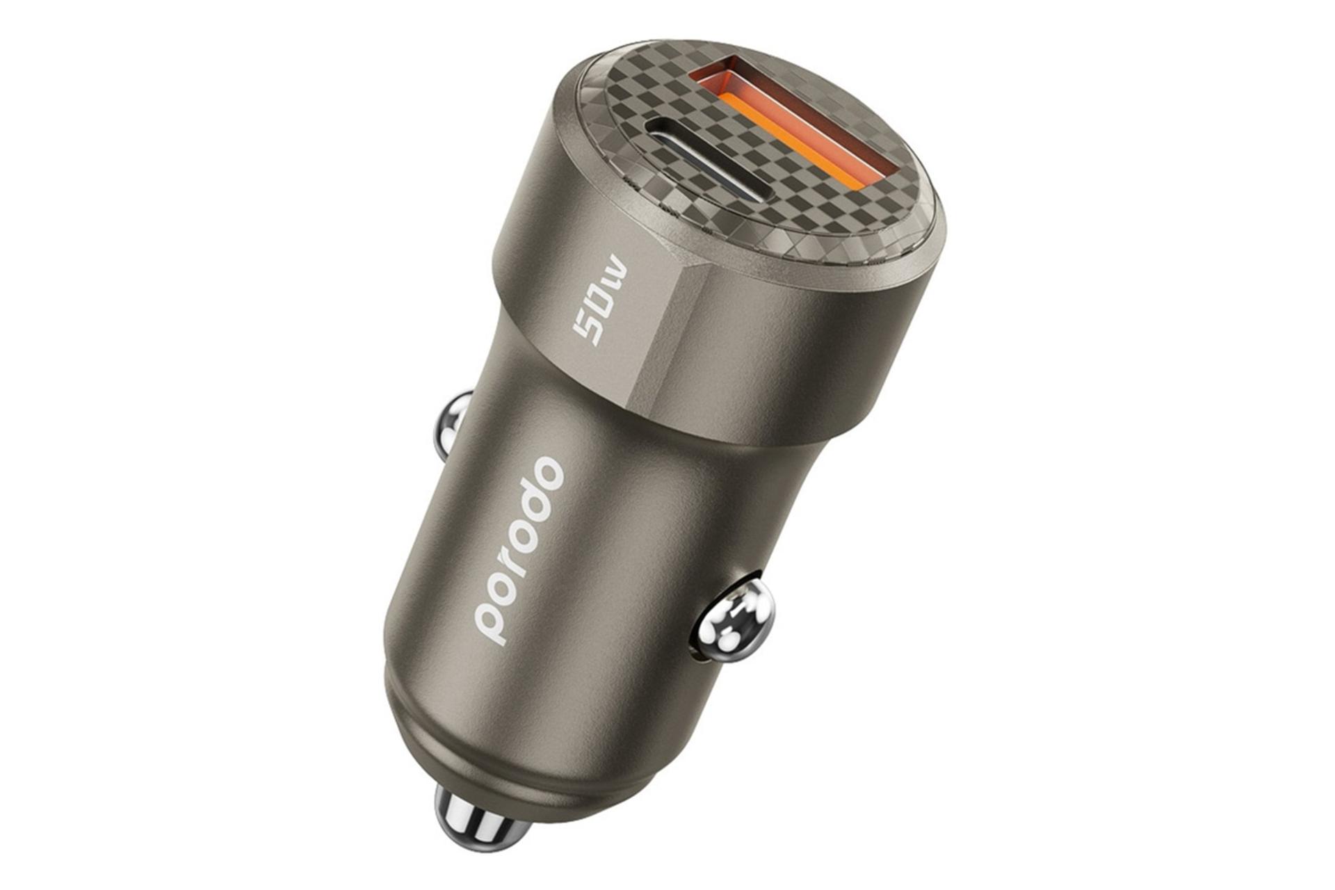 شارژر پرودو Porodo CC50W خاکستری