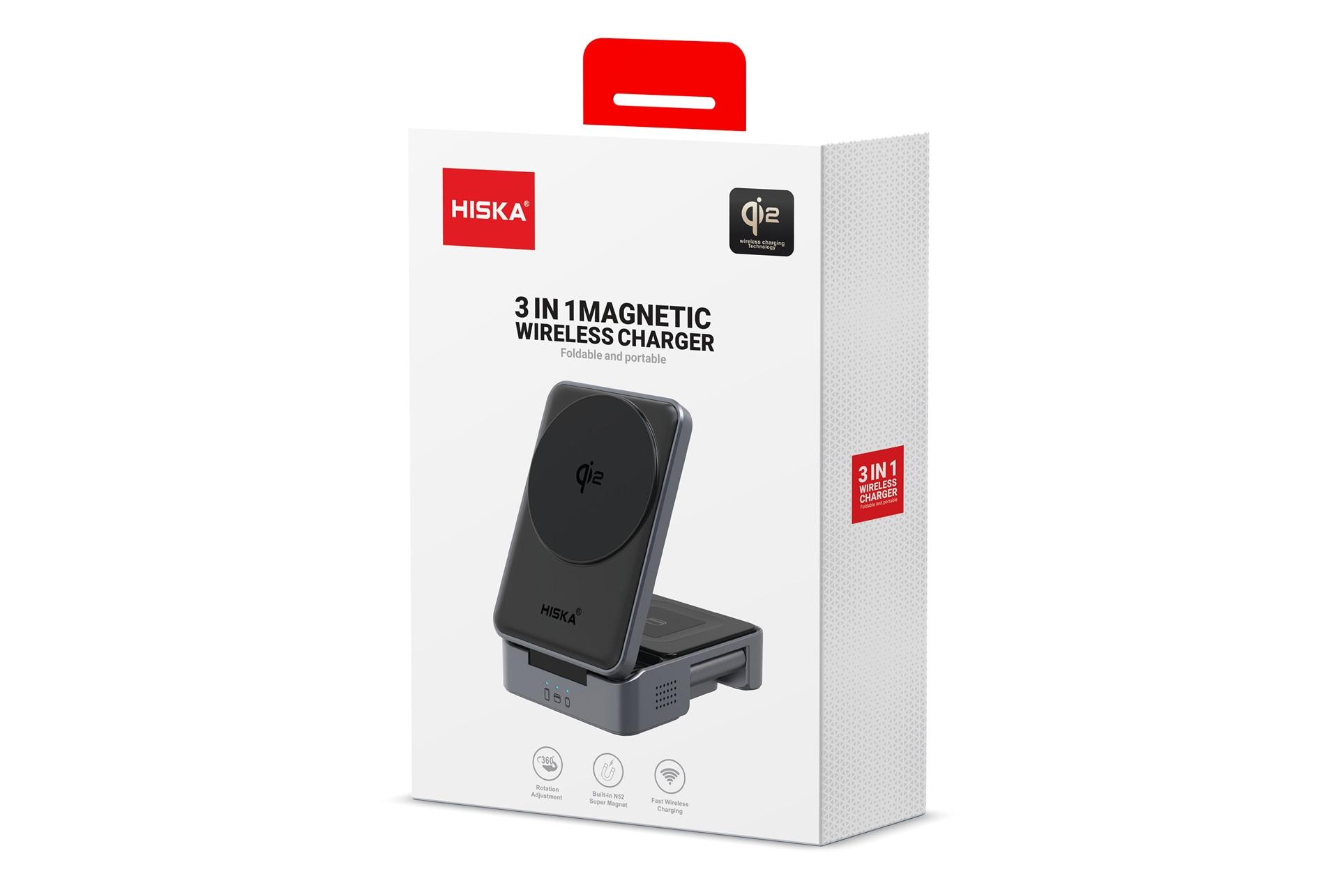 جعبه شارژر هیسکا HISKA HR-15