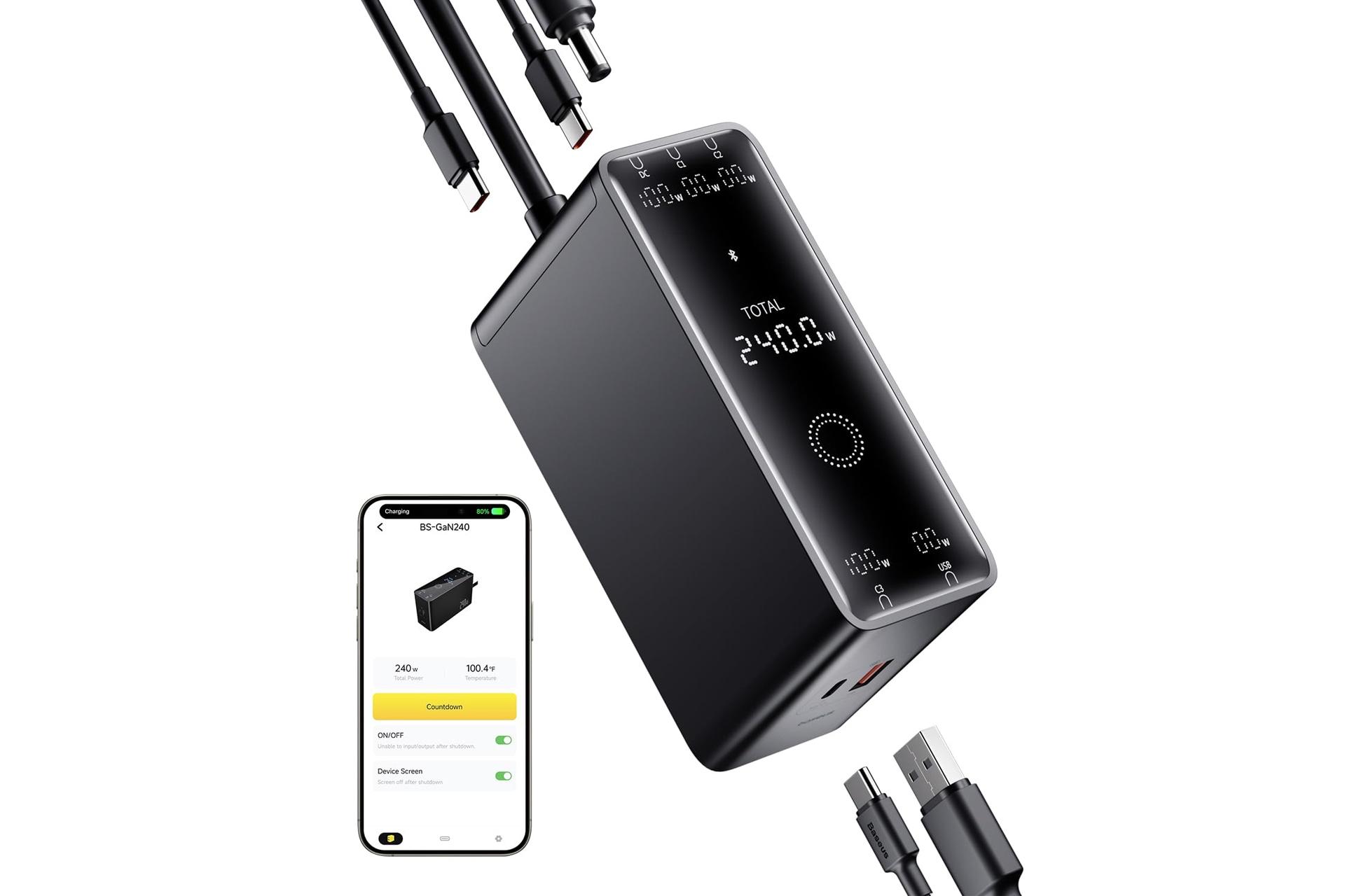 اتصالات شارژر باسئوس Baseus 5in1 Charging Station P10163901113