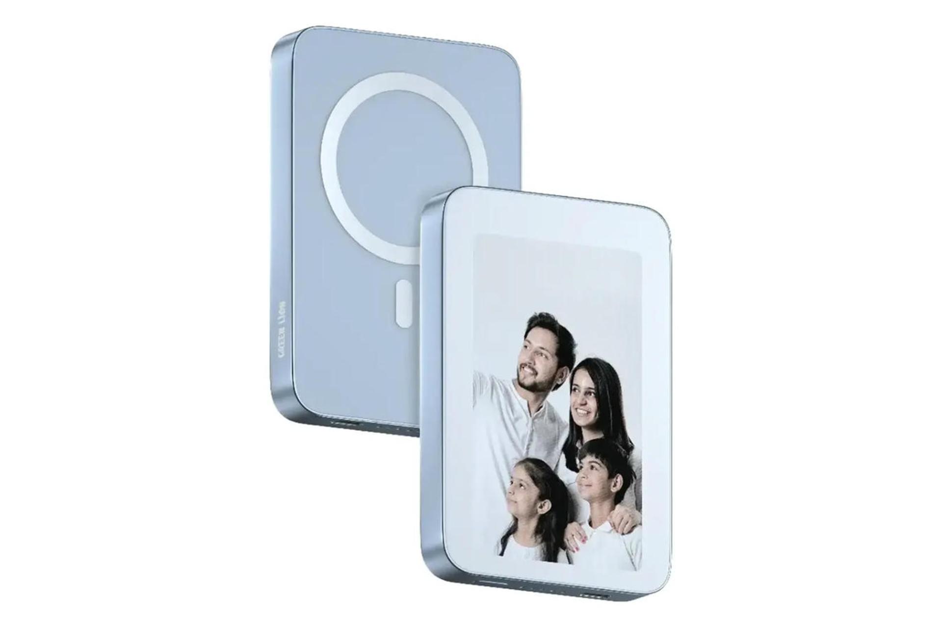 پاور بانک گرین لاین Green Lion Frame 5000mAh آبی روشن