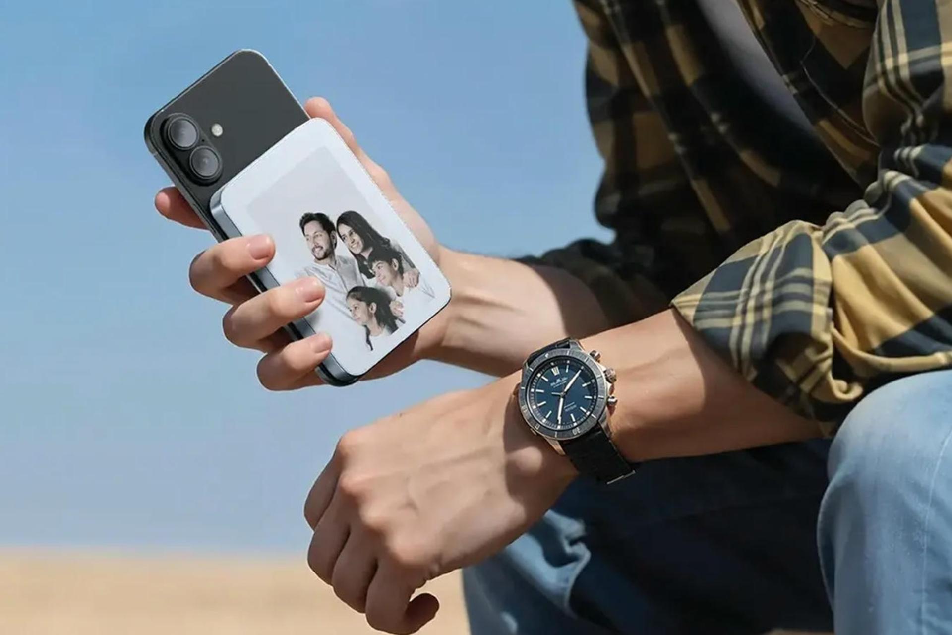 ابعاد پاور بانک گرین لاین Green Lion Frame 5000mAh آبی روشن