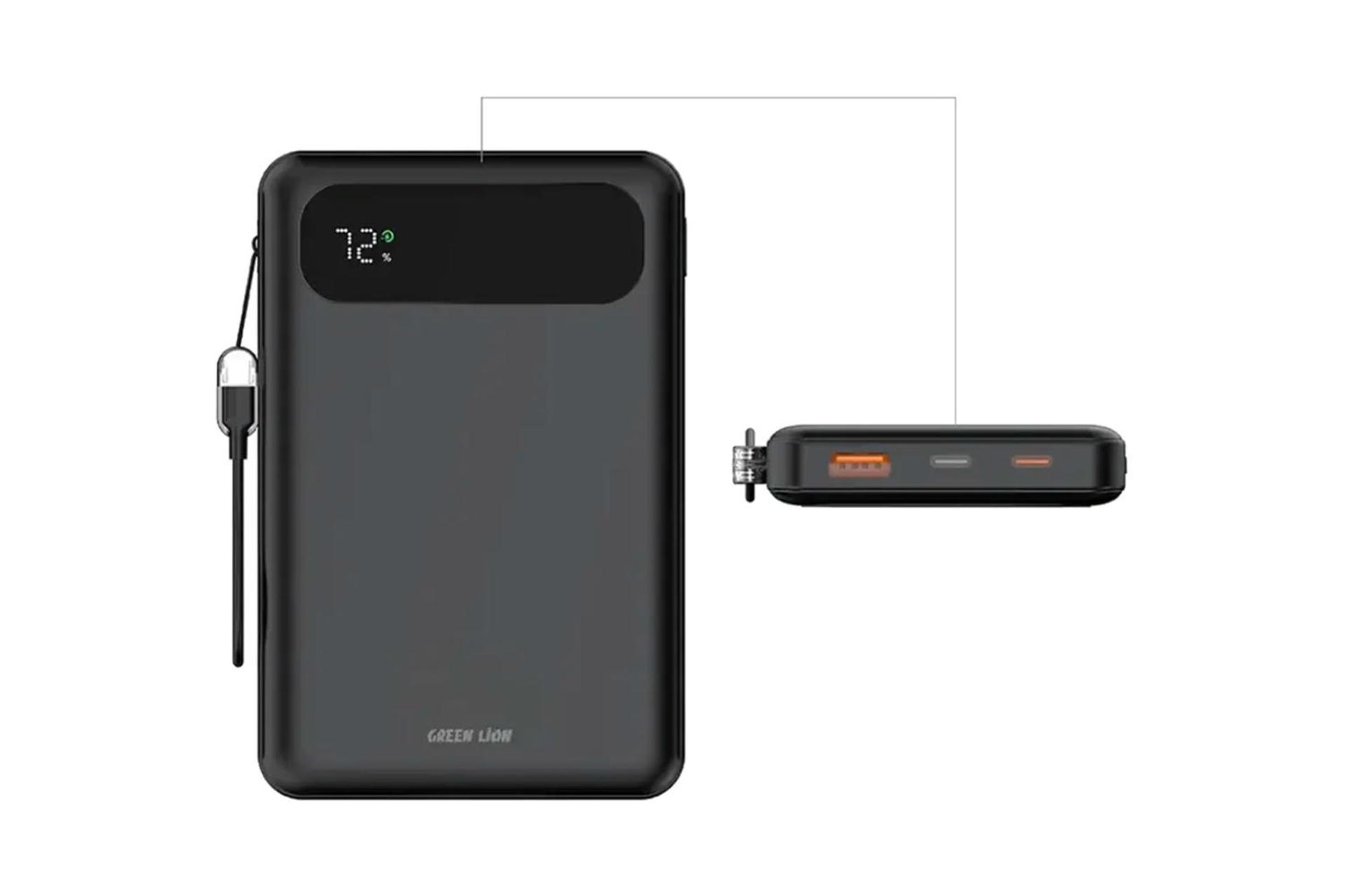 اتصالات پاور بانک گرین لاین Green Lion Toledo 10000mAh