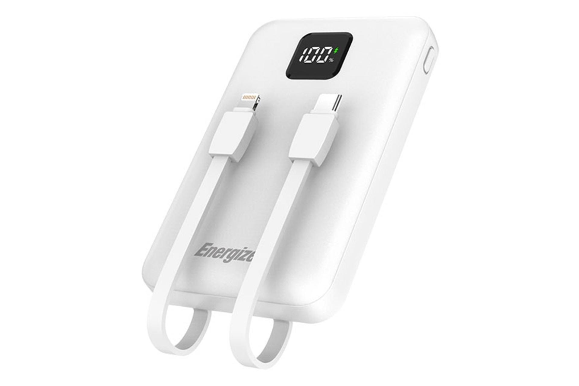 کابل های پاور بانک انرجایزر Energizer UE10071PQ 10000mAh سفید