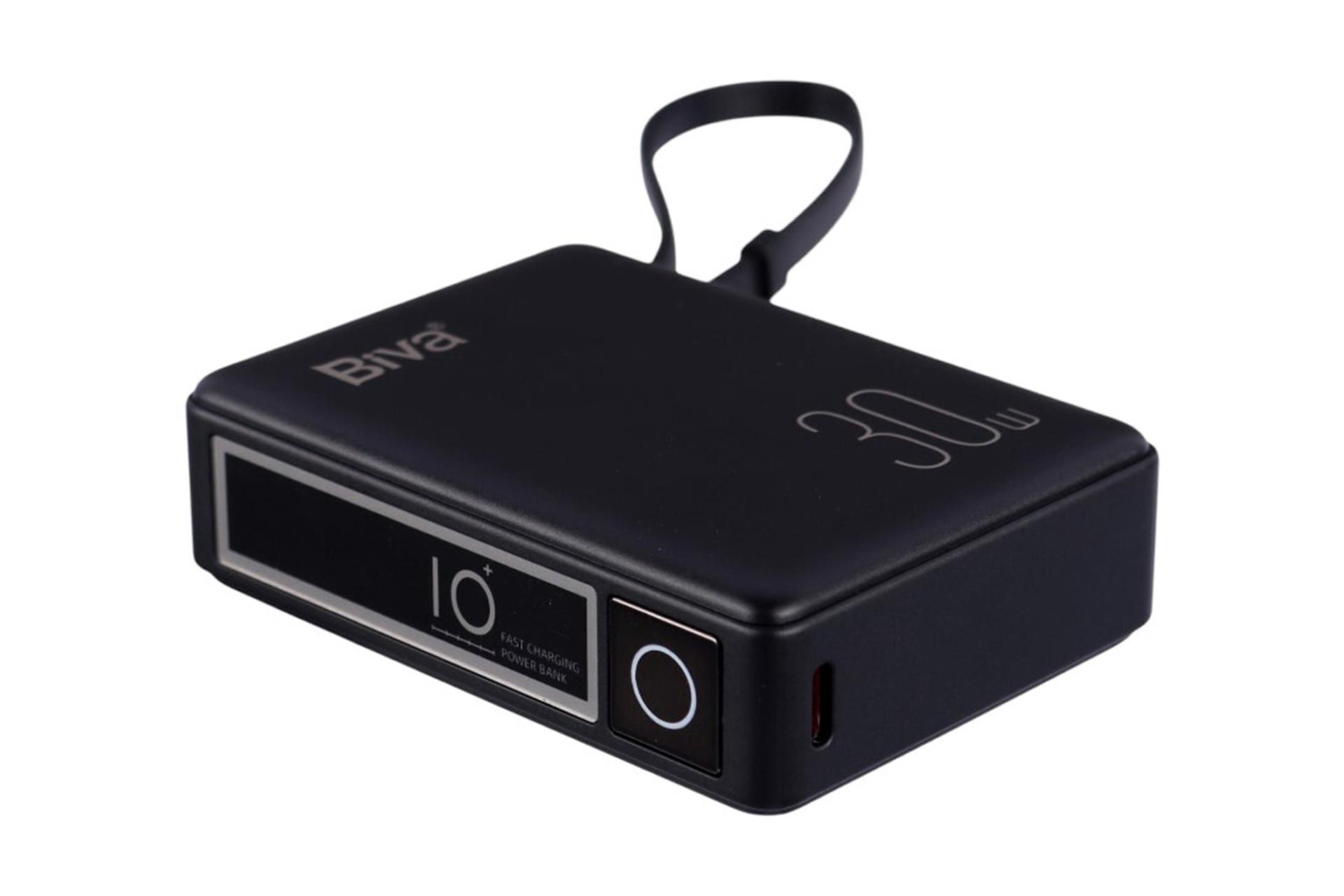 پاور بانک بیوا Biva BP-024 10000mAh از نمای کناری