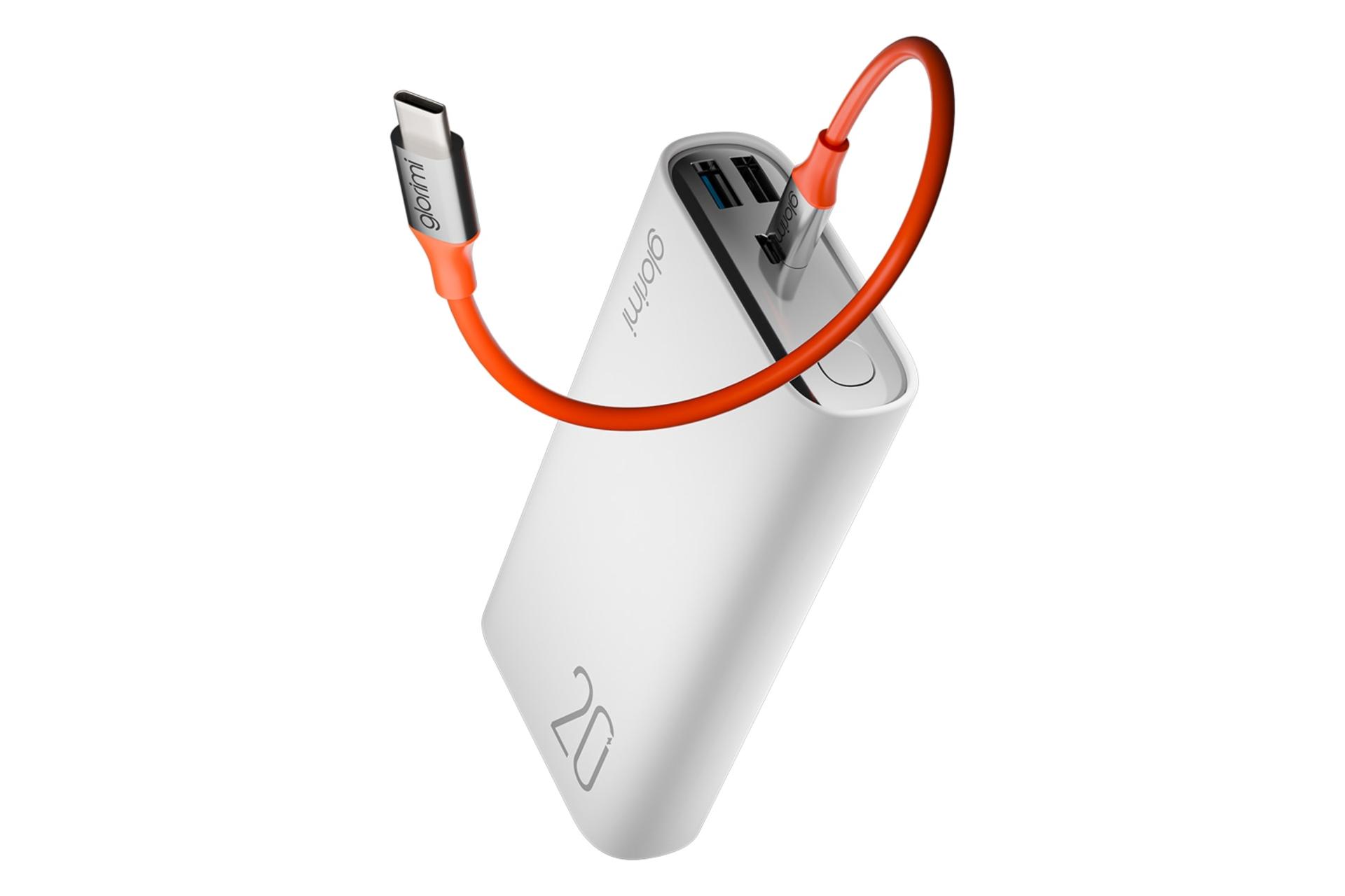 کابل پاور بانک شیائومی گلوریمی Xiaomi Glorimi LightCore 20000mAh