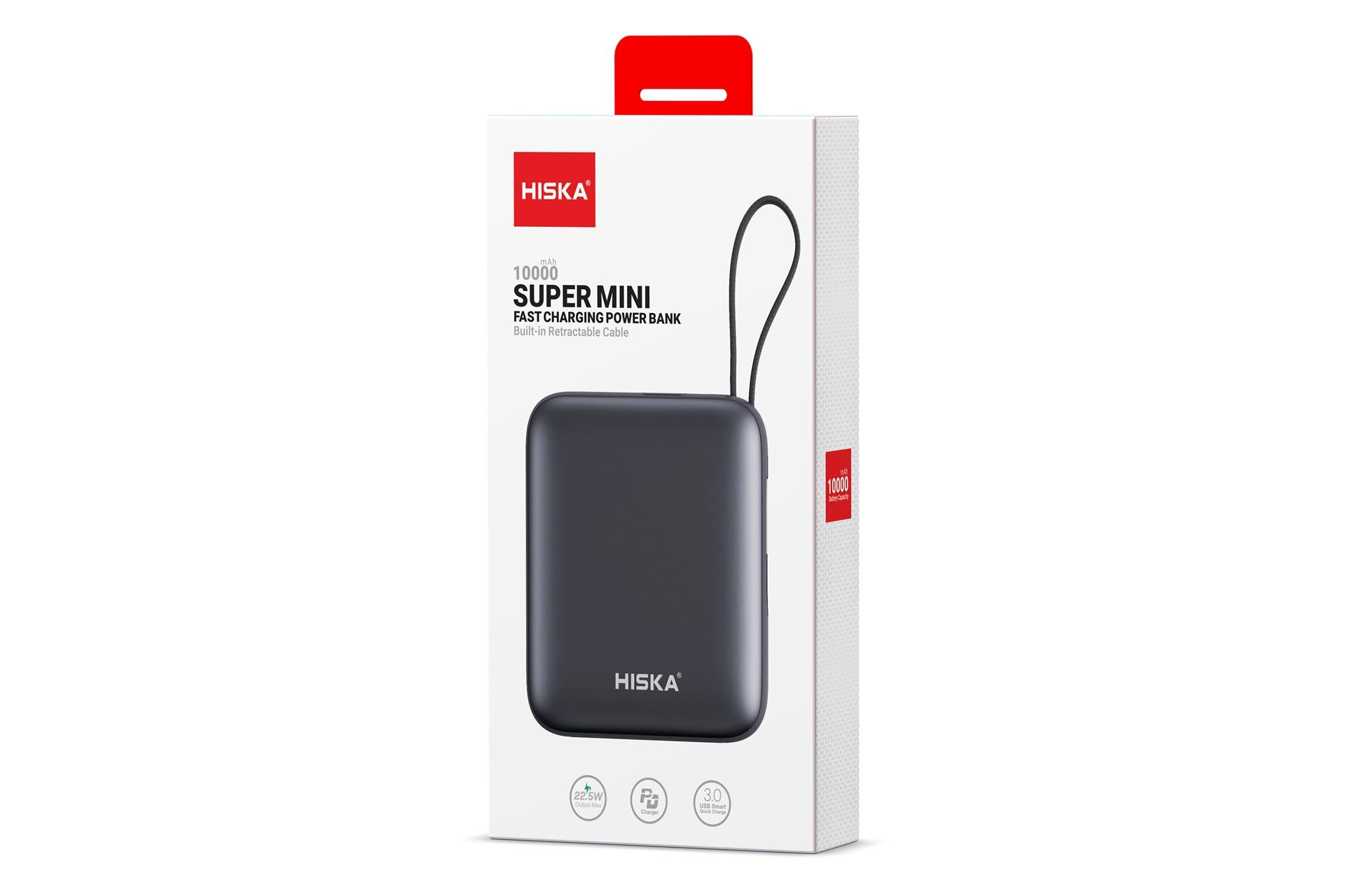 جعبه پاور بانک هیسکا HISKA HP-131PD 10000mAh