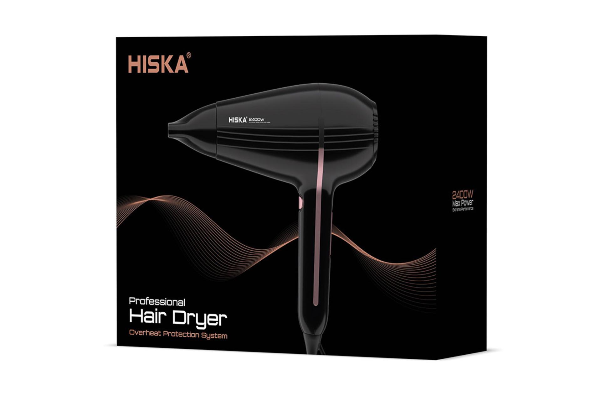 سشوار هیسکا HISKA H5264 نمای بسته بندی