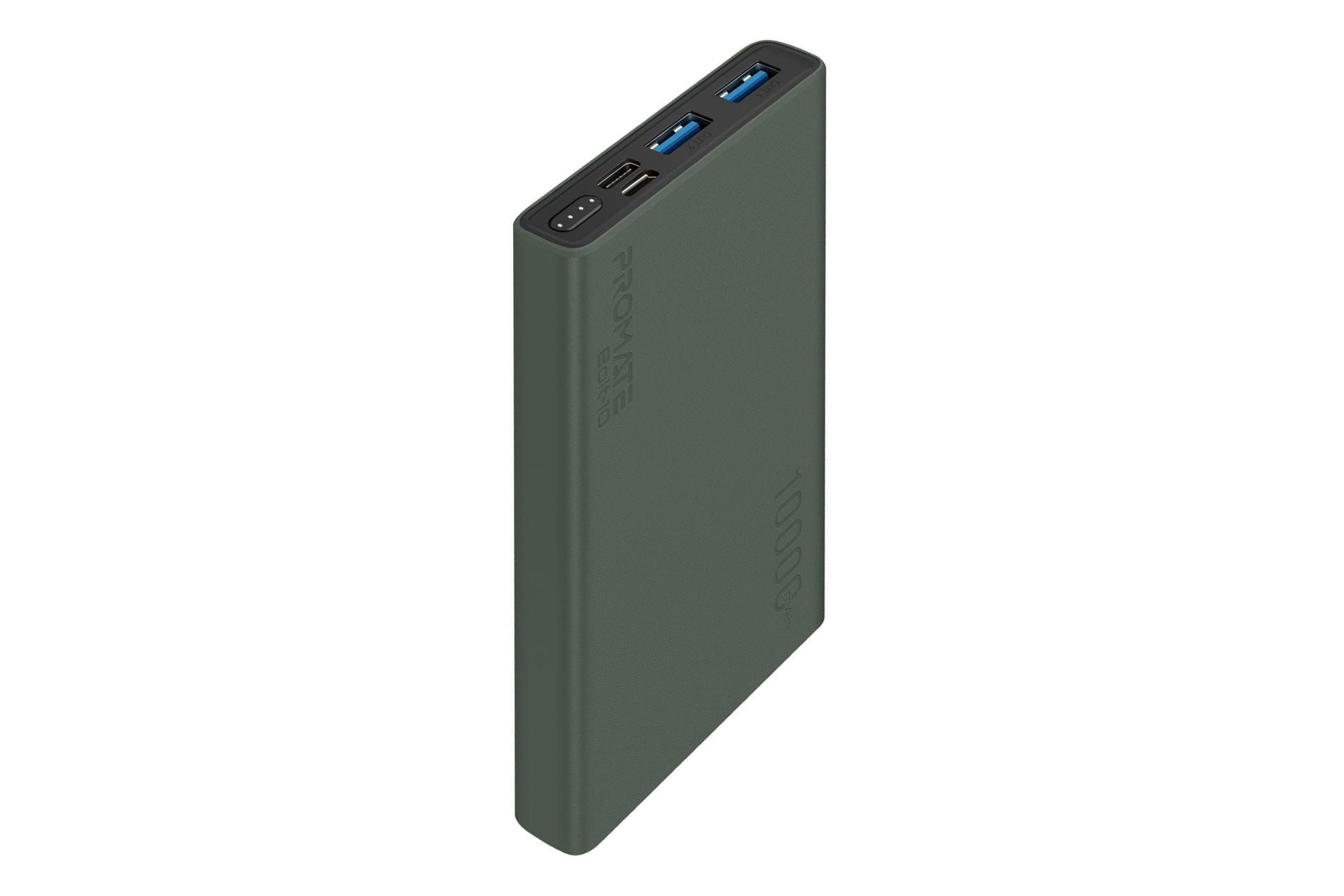 پاور بانک پرومیت Promate Bolt-10 10000mAh سبز