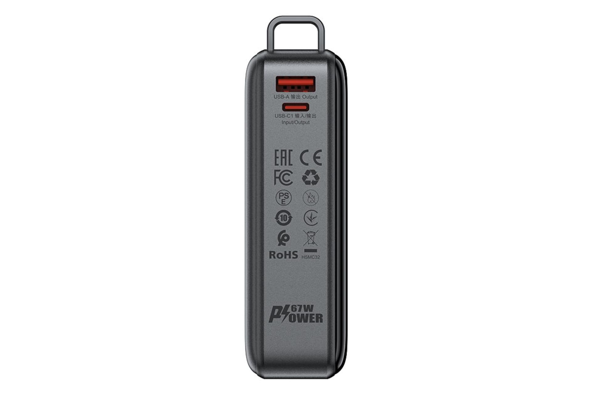 اتصالات پاور بانک ایس فست ACEFAST M4 20000mAh