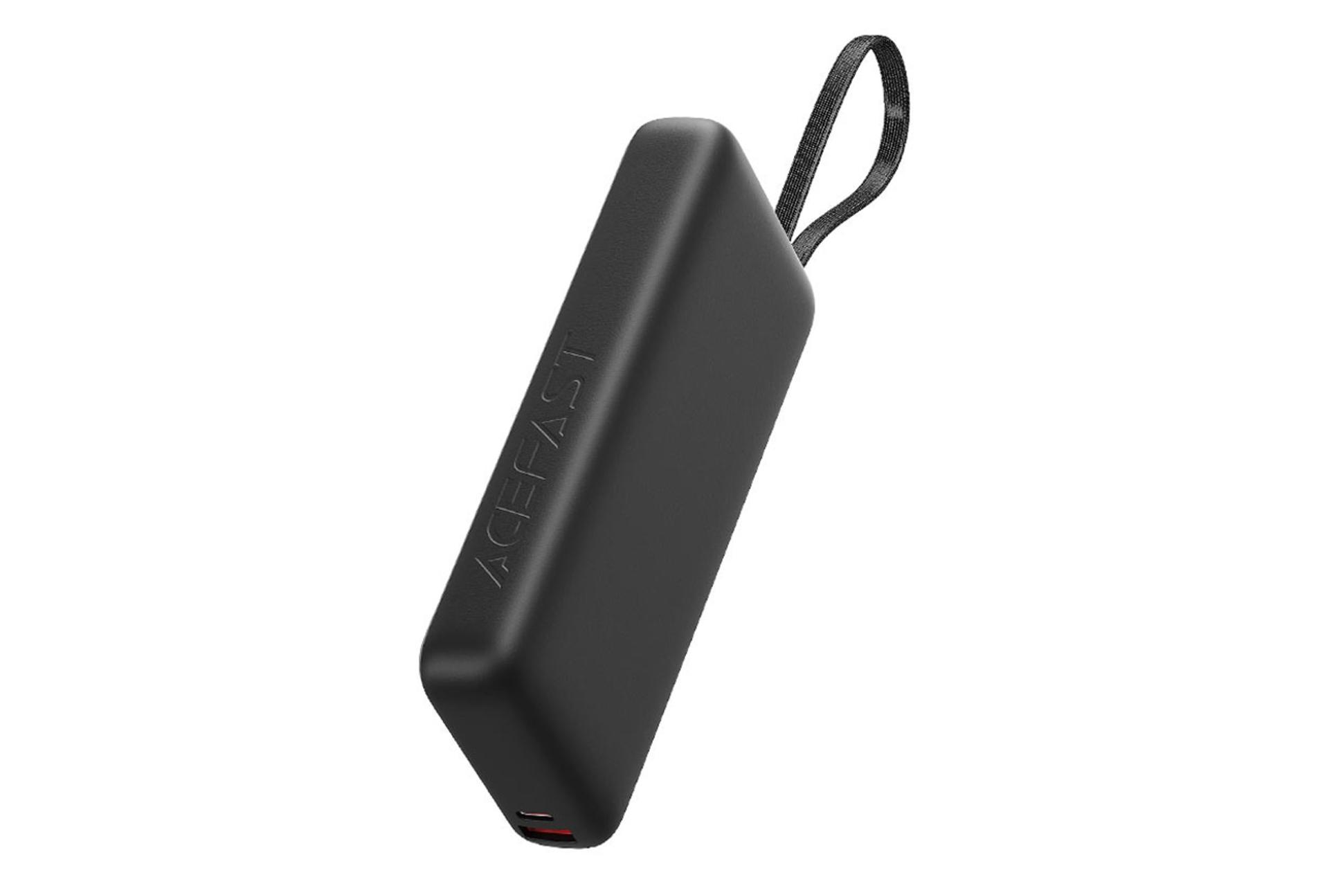 پاور بانک ایس فست ACEFAST M22 20000mAh از نمای کناری