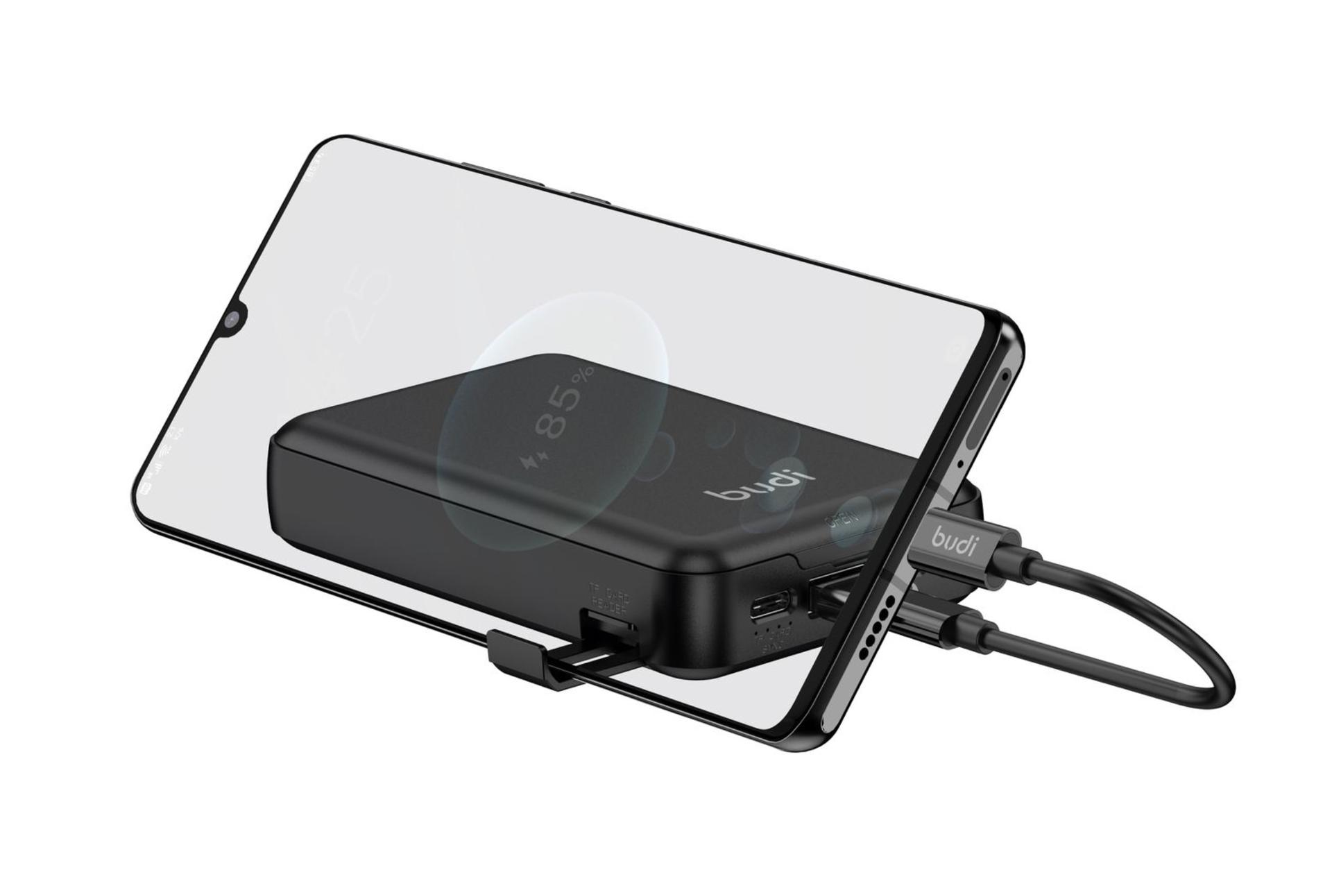 استند پاور بانک بودی Budi PB515KB 10000mAh