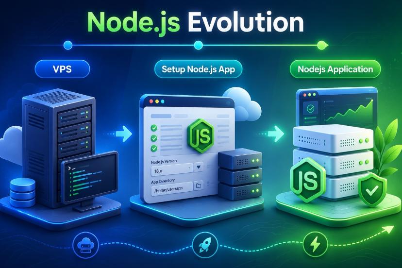 پارس وب سرور و مسیر تکامل میزبانی Node.js؛ از VPS های پیچیده تا هاست ‌های تخصصی