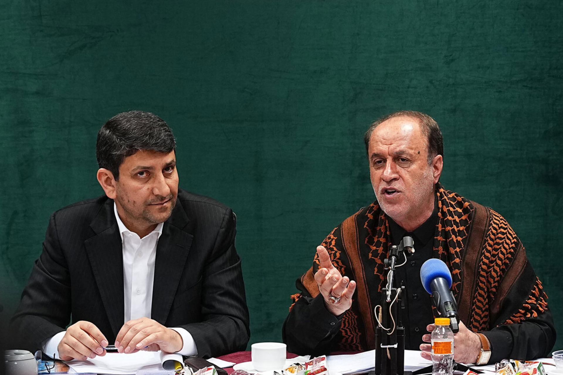 نشست مجلس و وزیر مرتضی حاجی بابایی و ستار هاشمی