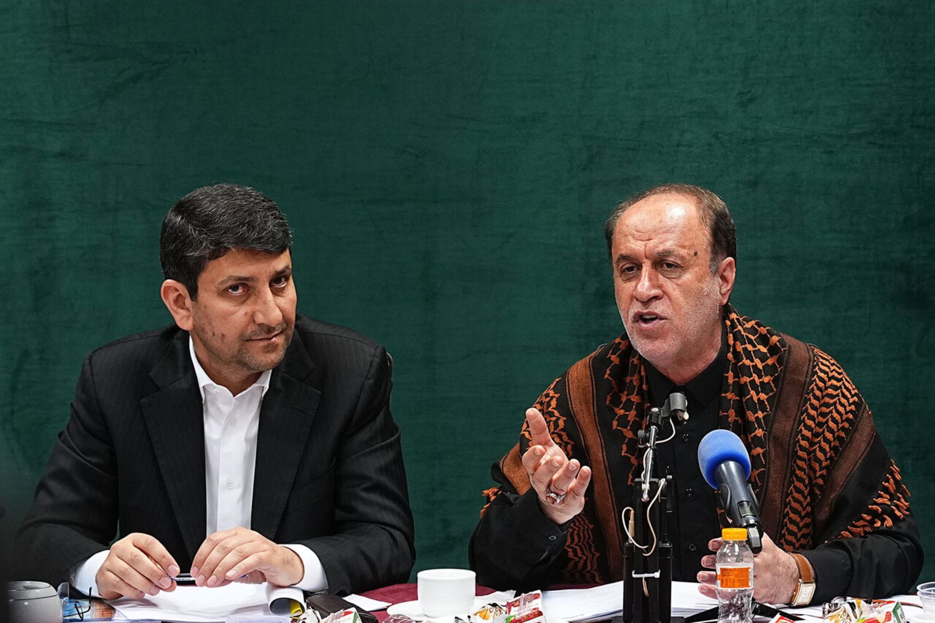 نشست مجلس و وزیر مرتضی حاجی بابایی و ستار هاشمی