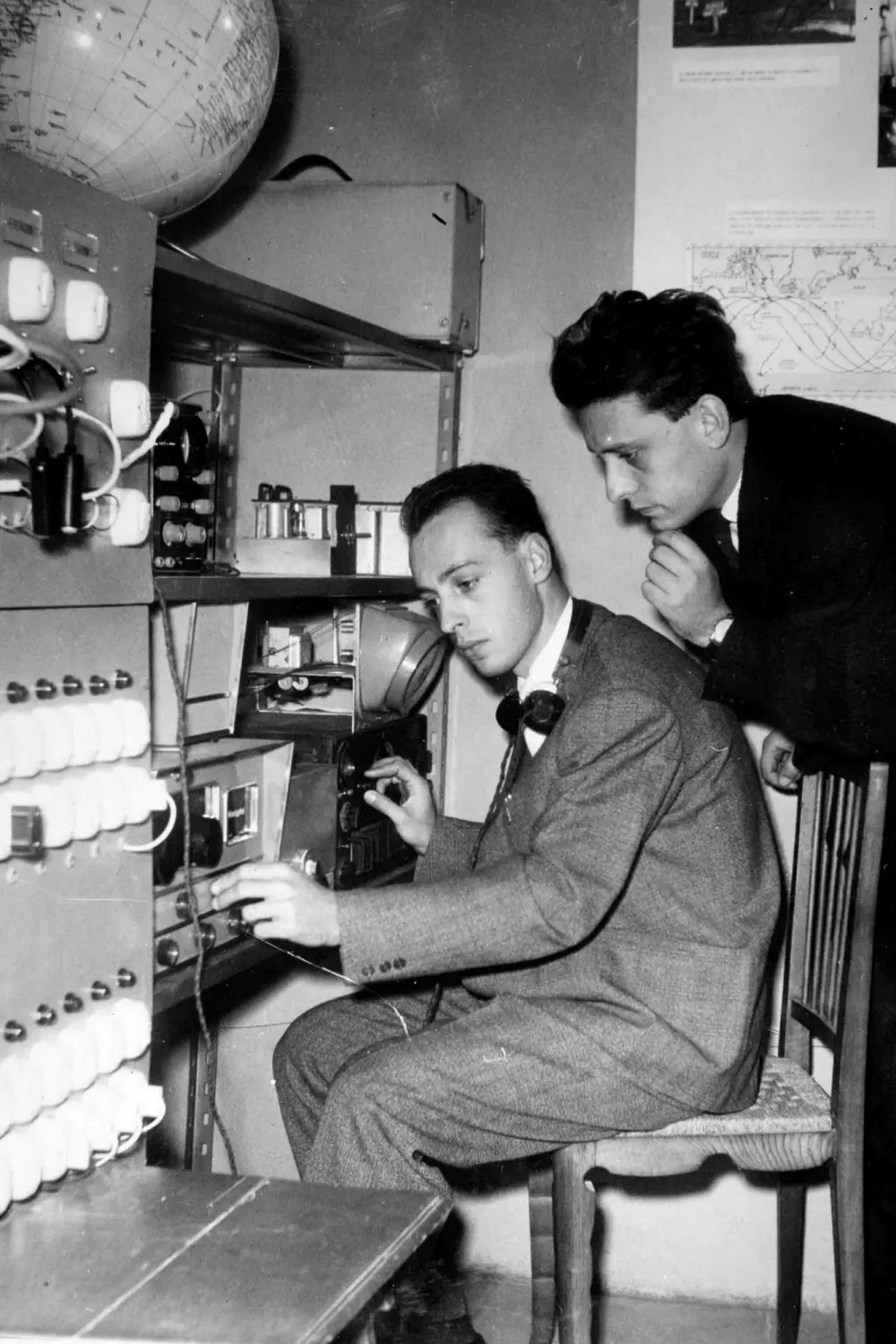 برادران ایتالیایی، آشیل و جیان باتیستا جودیکا-کوردیا در ایستگاه شنود فضایی