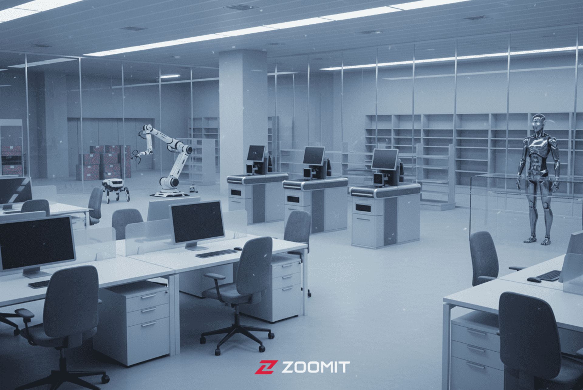 ربات ها در محیط کار انسانی