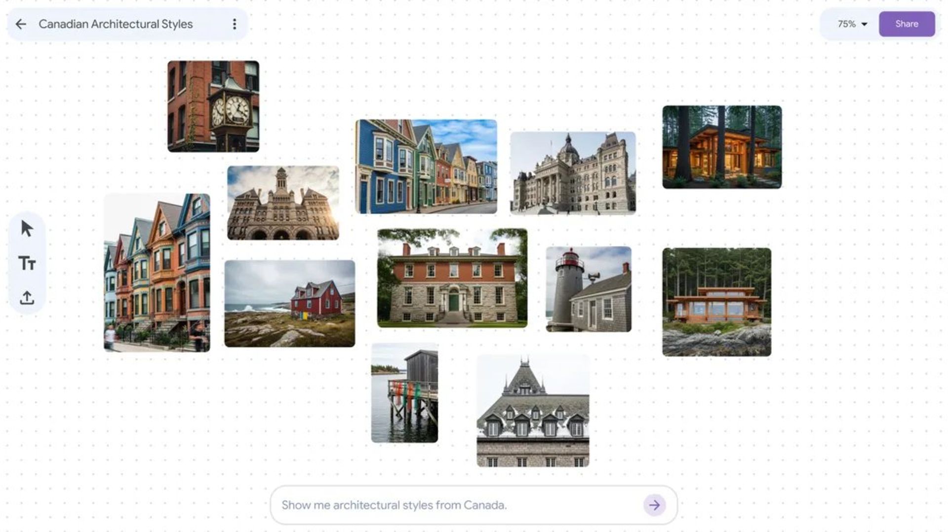 ابزار هوش مصنوعی Mixboard