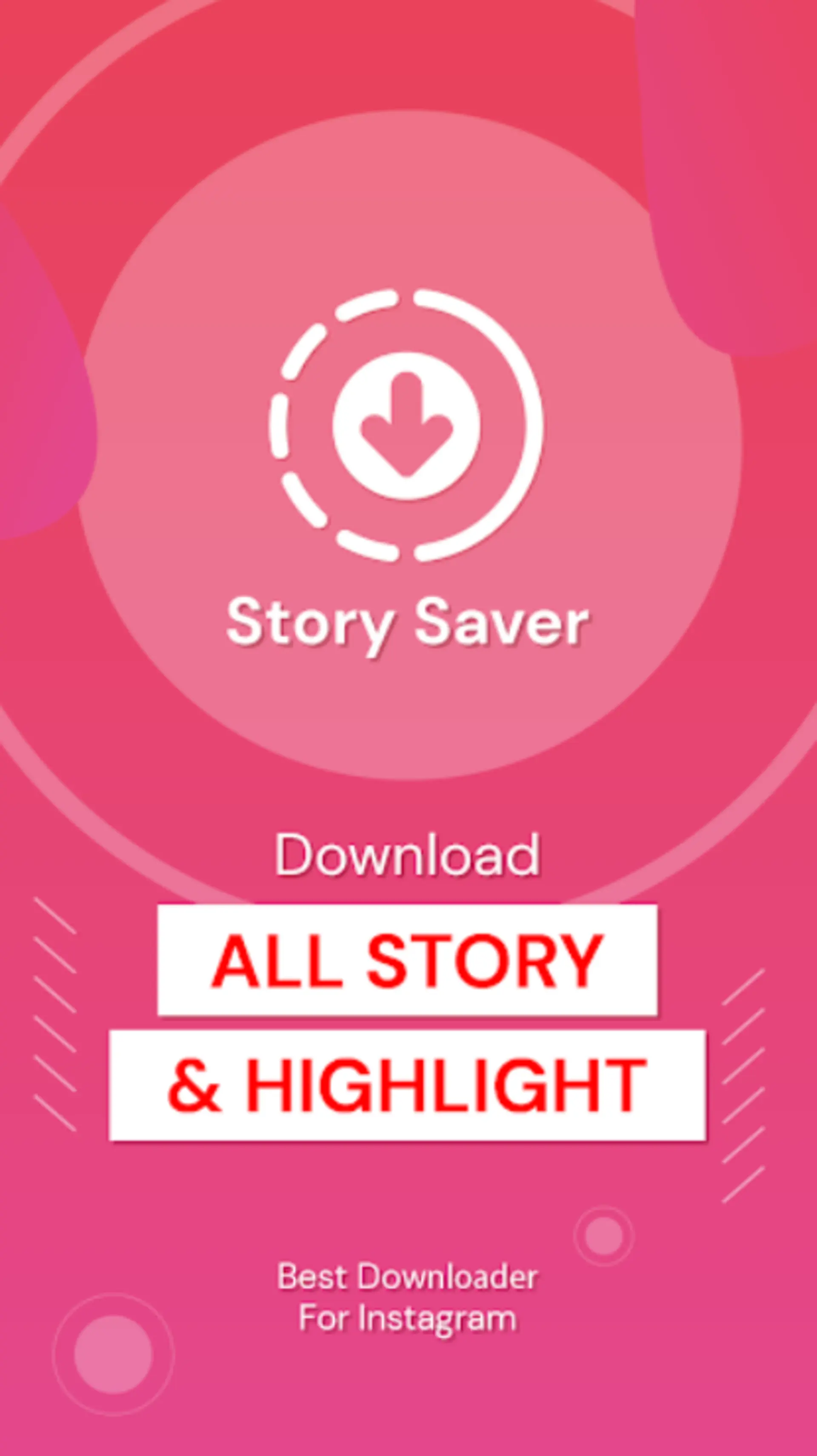 اپلیکیشن دانلود از اینستاگرام Story Saver