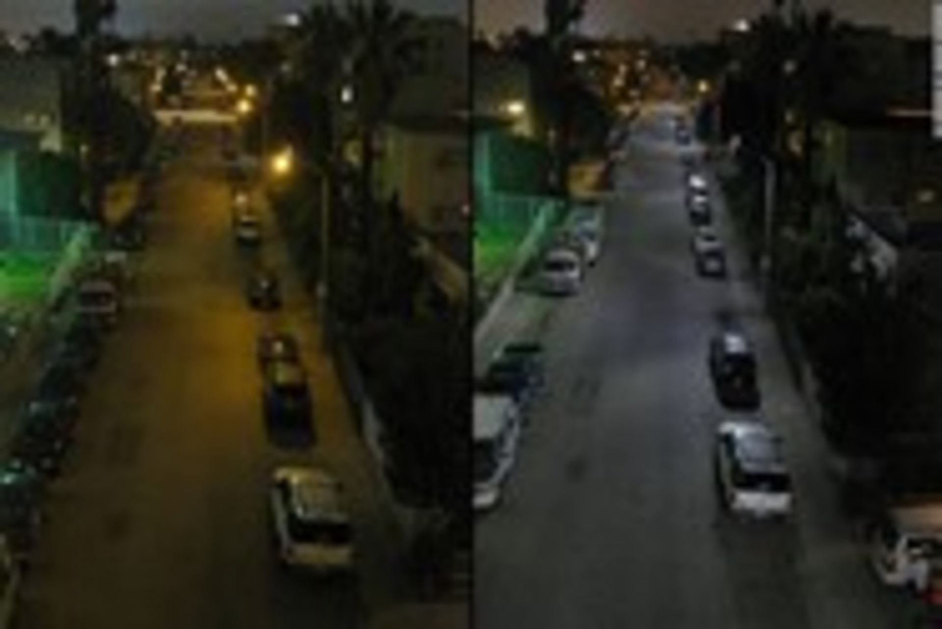 تفاوت نورپردازی سطح شهر